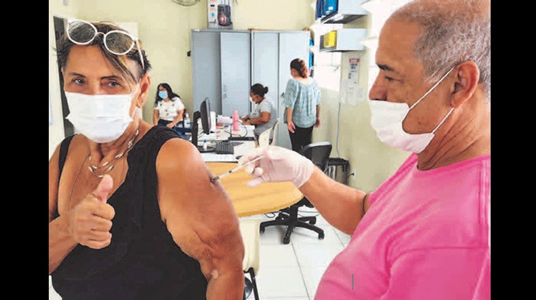 Hortolândia vacina 4 mil pessoas contra Influenza em uma semana