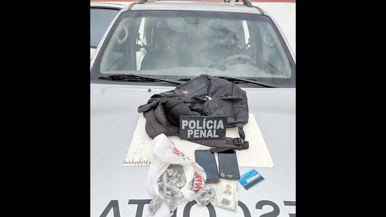 Policiais Penais apreendem droga perto do Complexo Campinas-Hortolândia