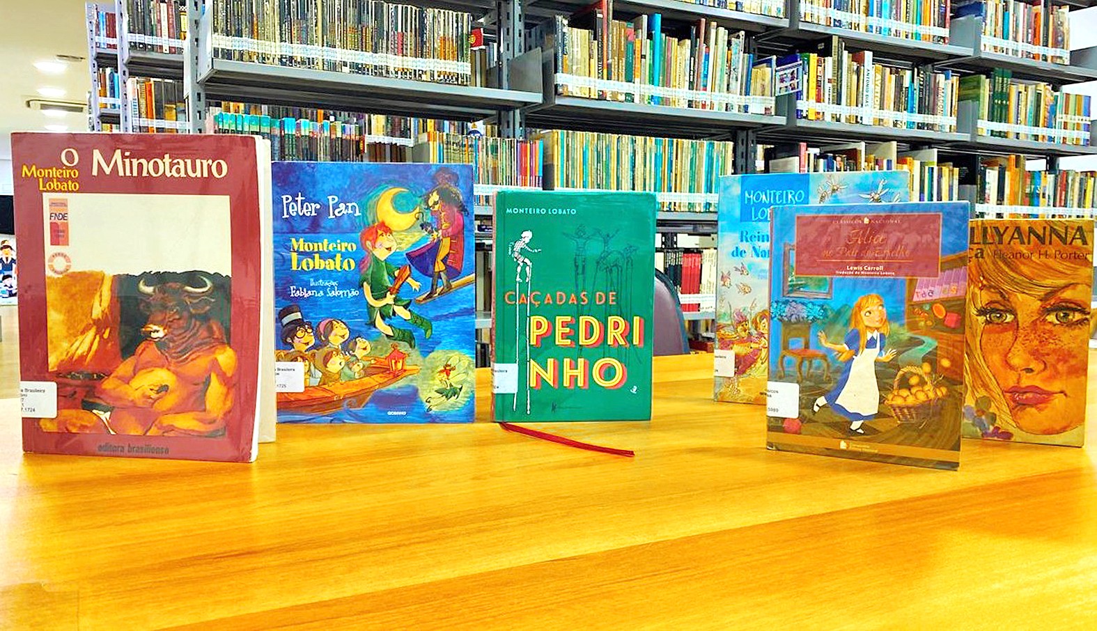 Biblioteca de Hortolândia comemora Mês do Livro com obras de Monteiro Lobato