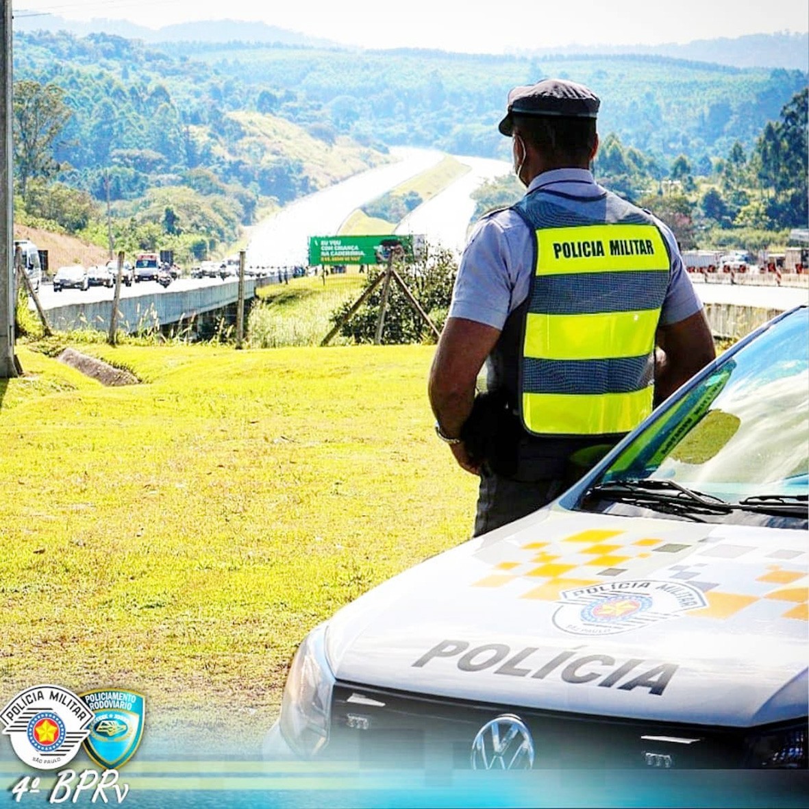 Polícia Rodoviária inicia Campanha  Maio Amarelo contra mortes no trânsito