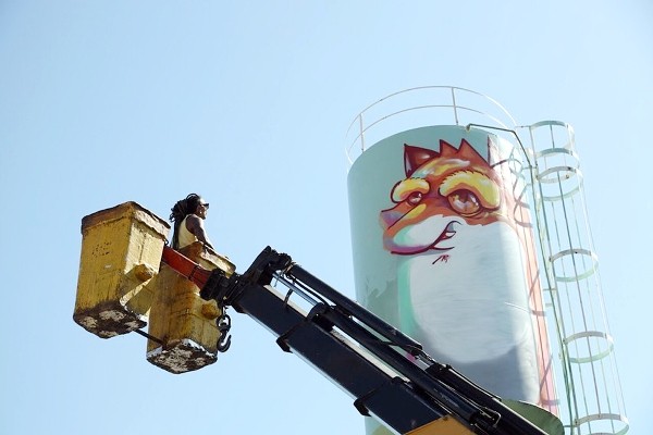 Artistas pintarão mural de mais de 50m² no 5º Jacuba Festival de Graffiti