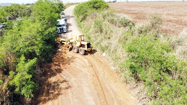 Começam obras de pavimentação da Estrada John Taswell Tanner, em Sumaré