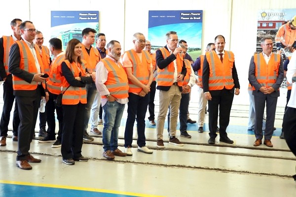 Multinacional ferroviária é inaugurada e gera 30 empregos em Hortolândia