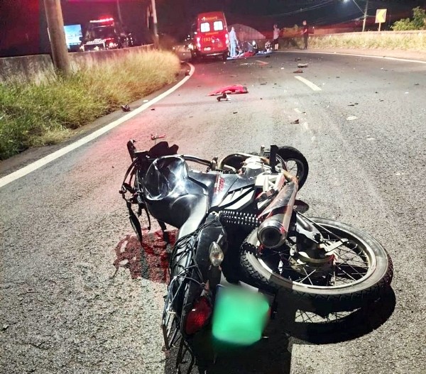 Motociclista morre após ser atingido por carro na contramão em Paulínia