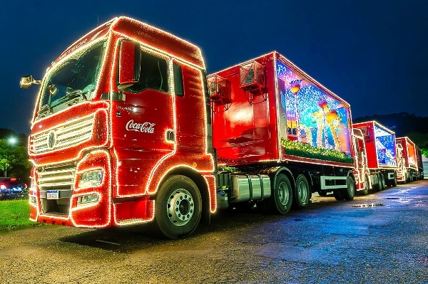 Caravana de Natal da Coca-Cola passa por Sumaré no dia 20 de novembro