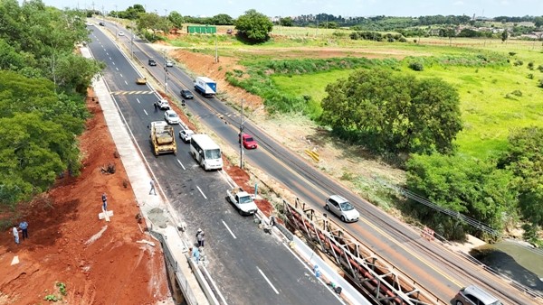 Luiz Dalben entrega duplicação da ponte da Estrada Municipal Mineko Ito