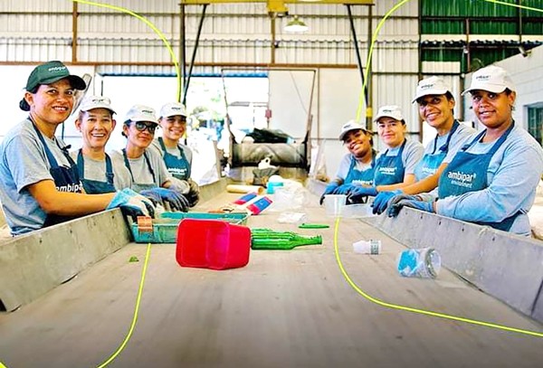 Mulheres são maioria nas cooperativas de reciclagem da região, diz Consimares