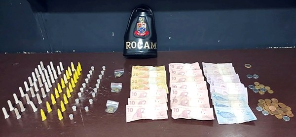 Polícia Militar prende dupla por tráfico de drogas em Hortolândia