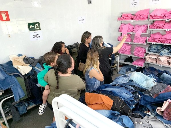 Fundo Social de Nova Odessa  promove nesta 6ª-feira e sábado o 2º ‘Bazar do Jeans’