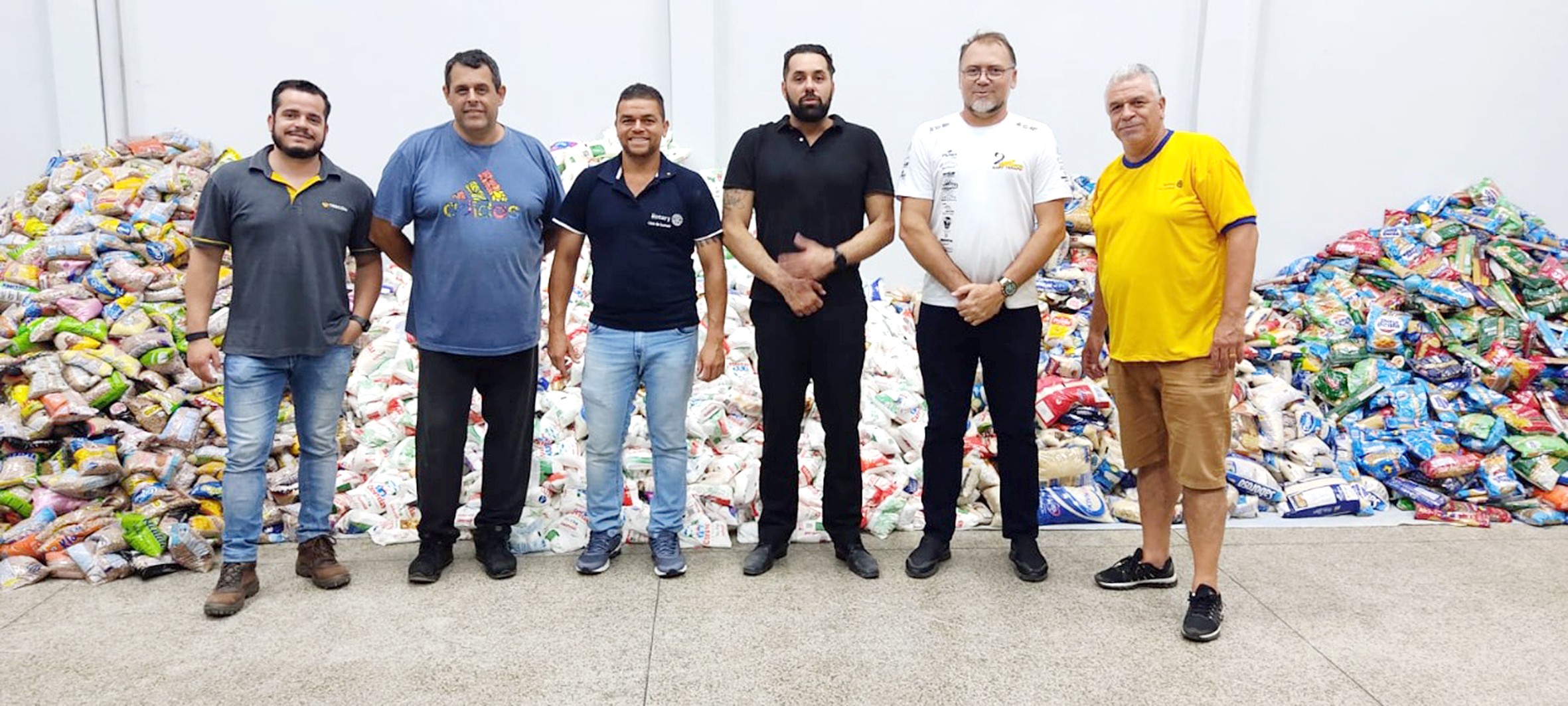 Sumaré Arena Music e Rotary Club arrecadam mais de 20 toneladas de alimentos durante a festa