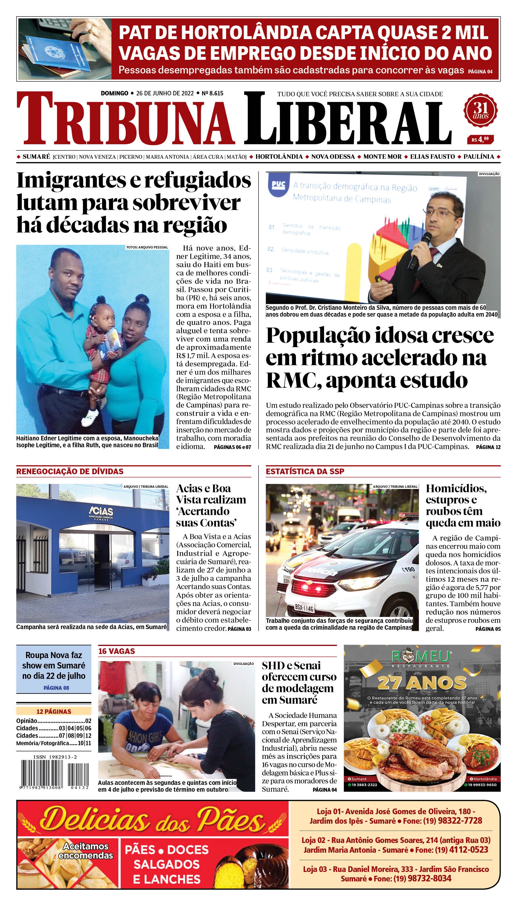 Edição de domingo - 26-06-2022