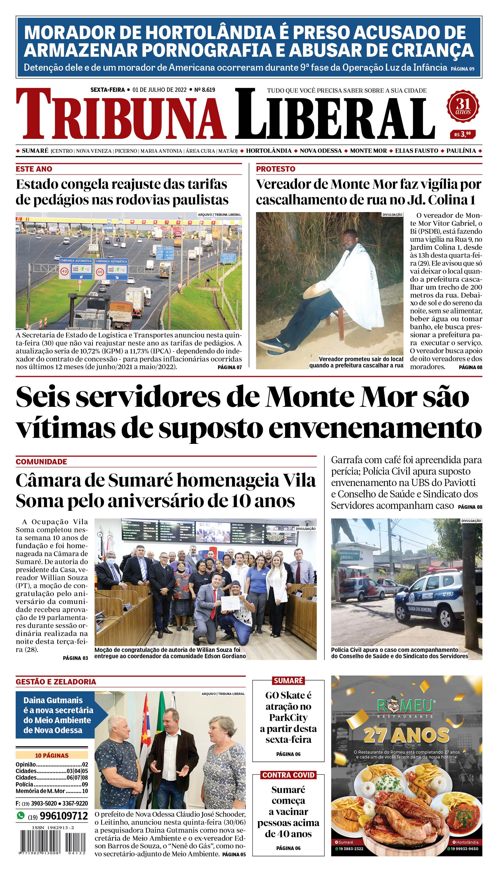 Edição de sexta-feira - 01-07-2022