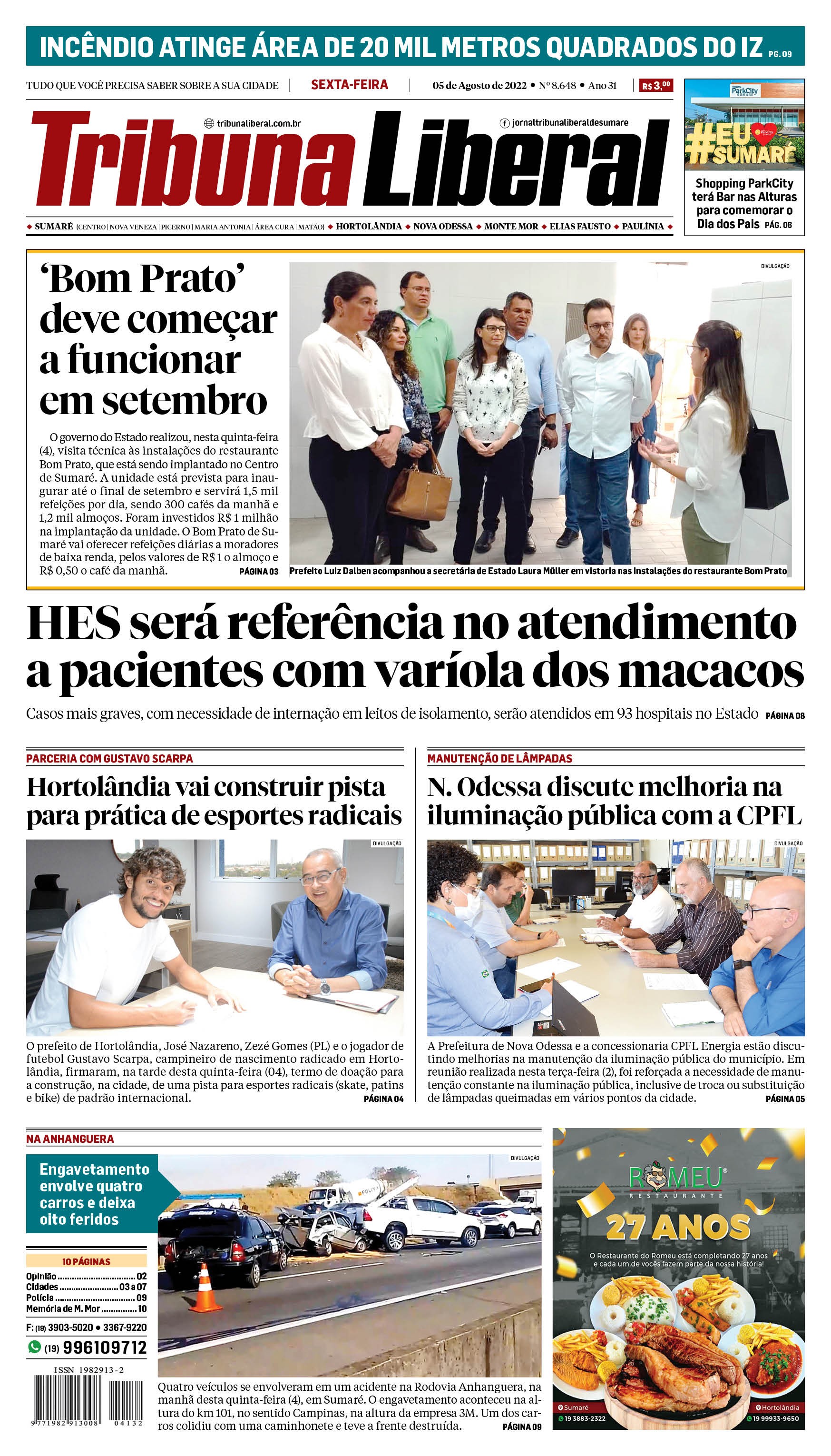 Edição de Sexta-Feira - 05-08-2022