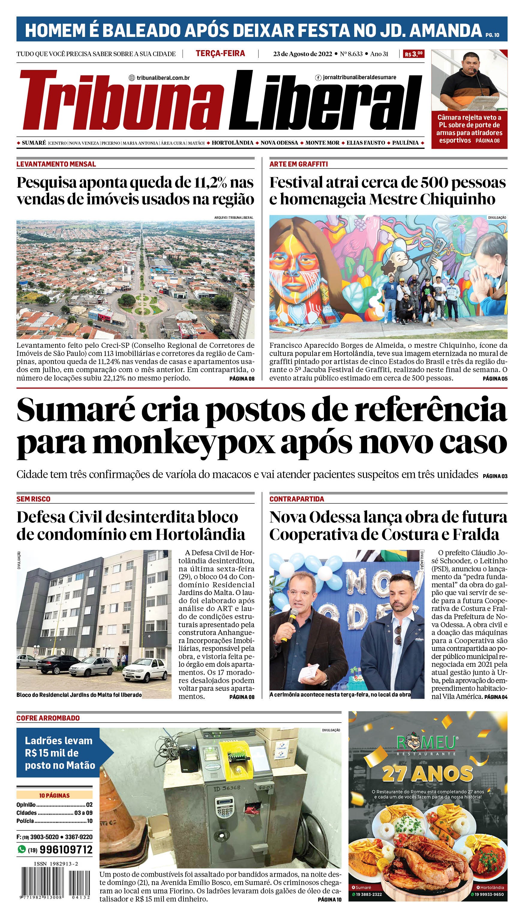 Edição de Terça-Feira - 23-08-2022