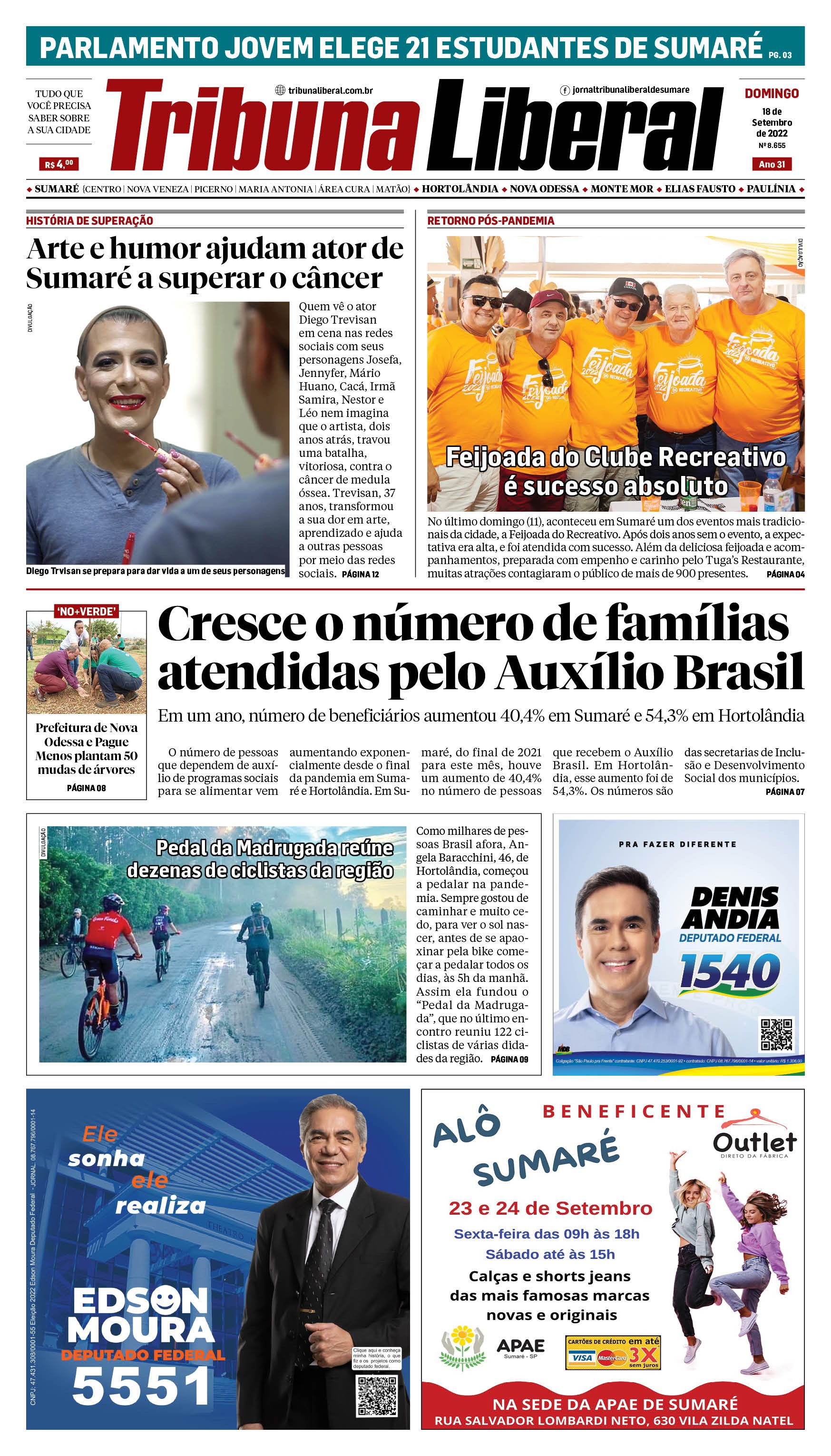 Edição de Domingo - 18-09-2022