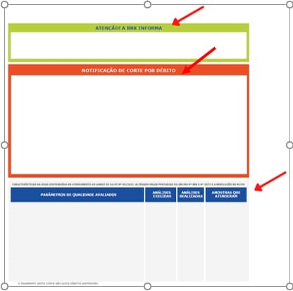 BRK anuncia mudanças no layout da conta de água e esgoto