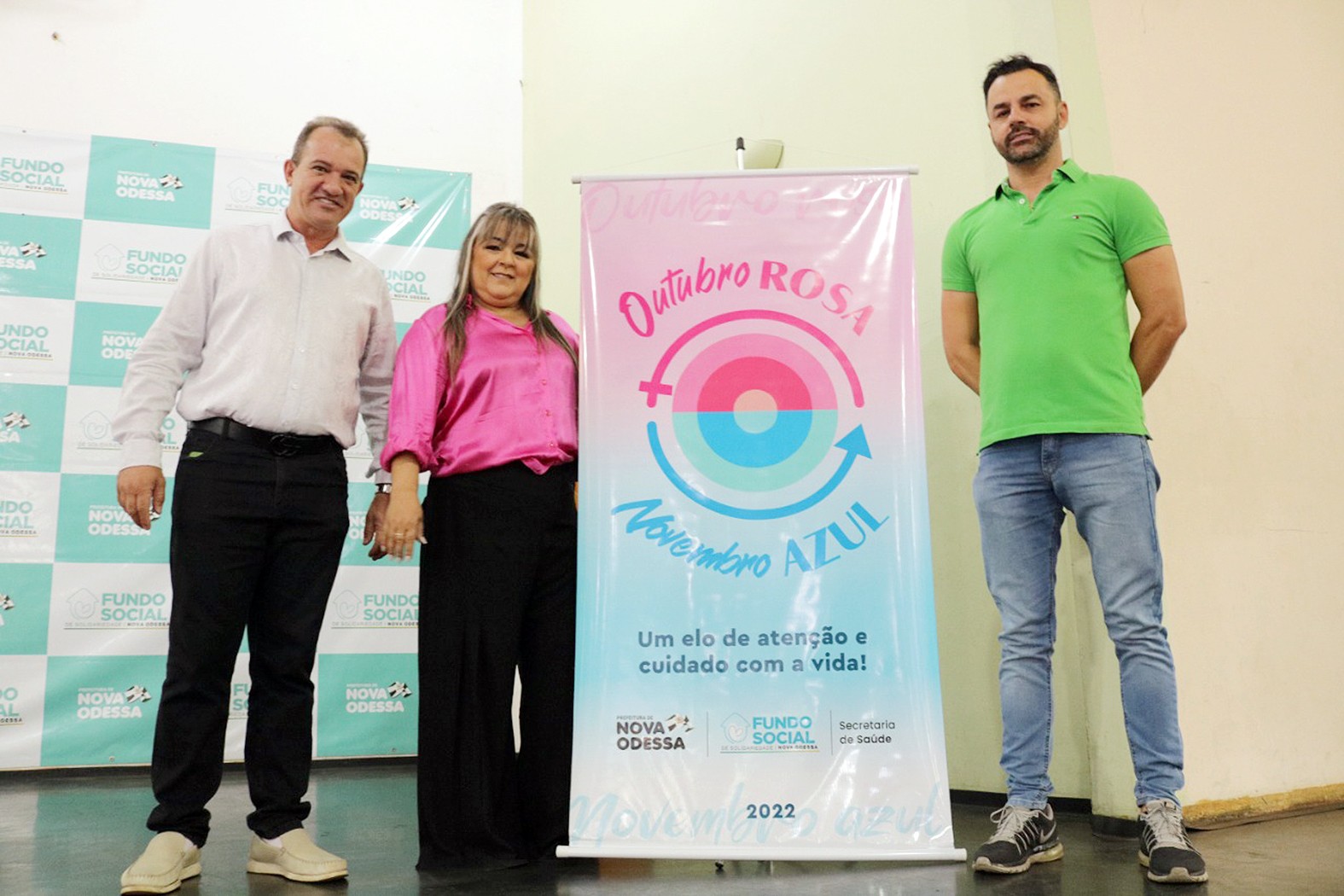 Fundo Social de N. Odessa já troca camisetas da ‘Caminhada da Conscientização’, que acontece dia 22