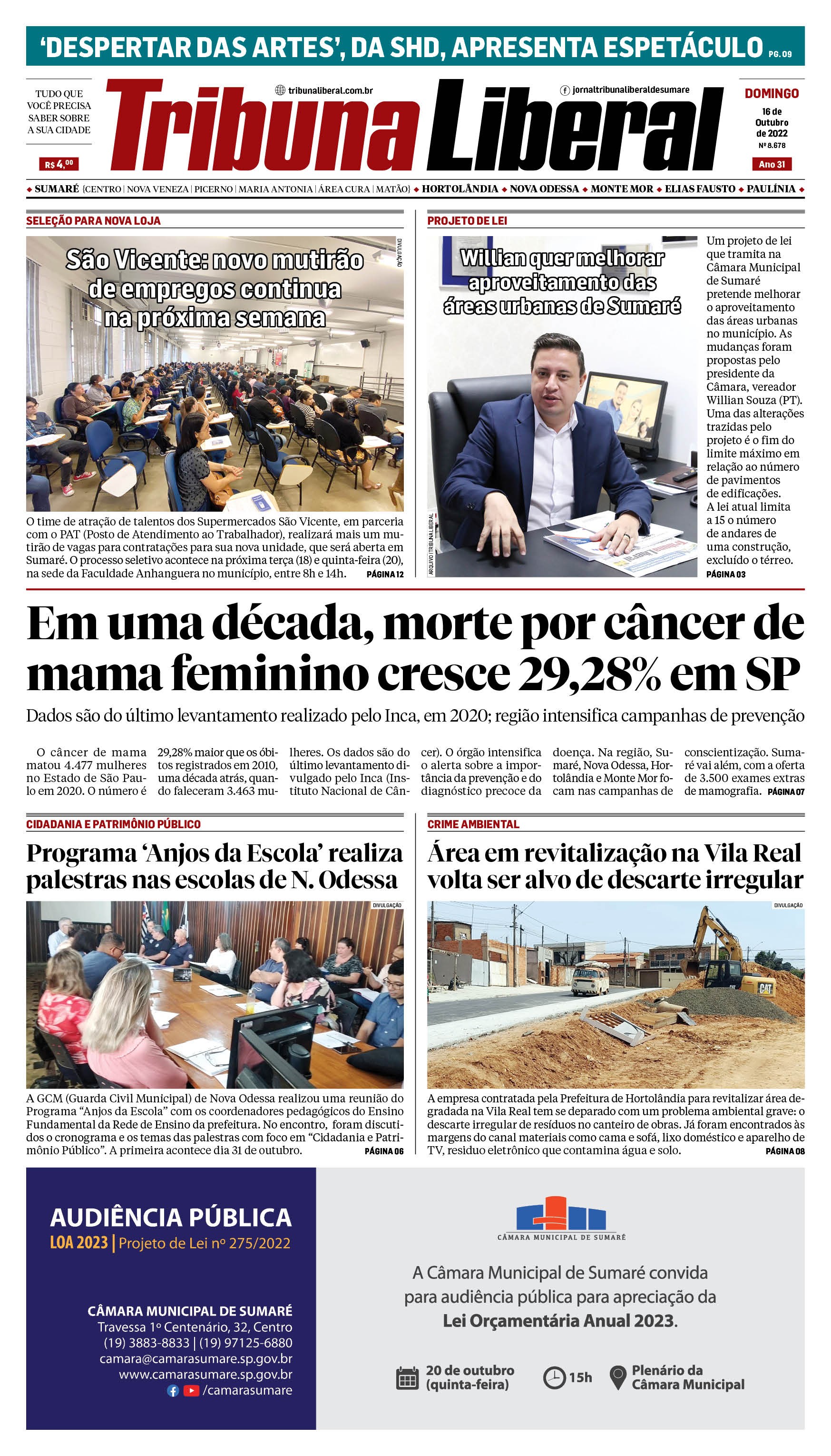 Edição de Domingo - 16-10-2022