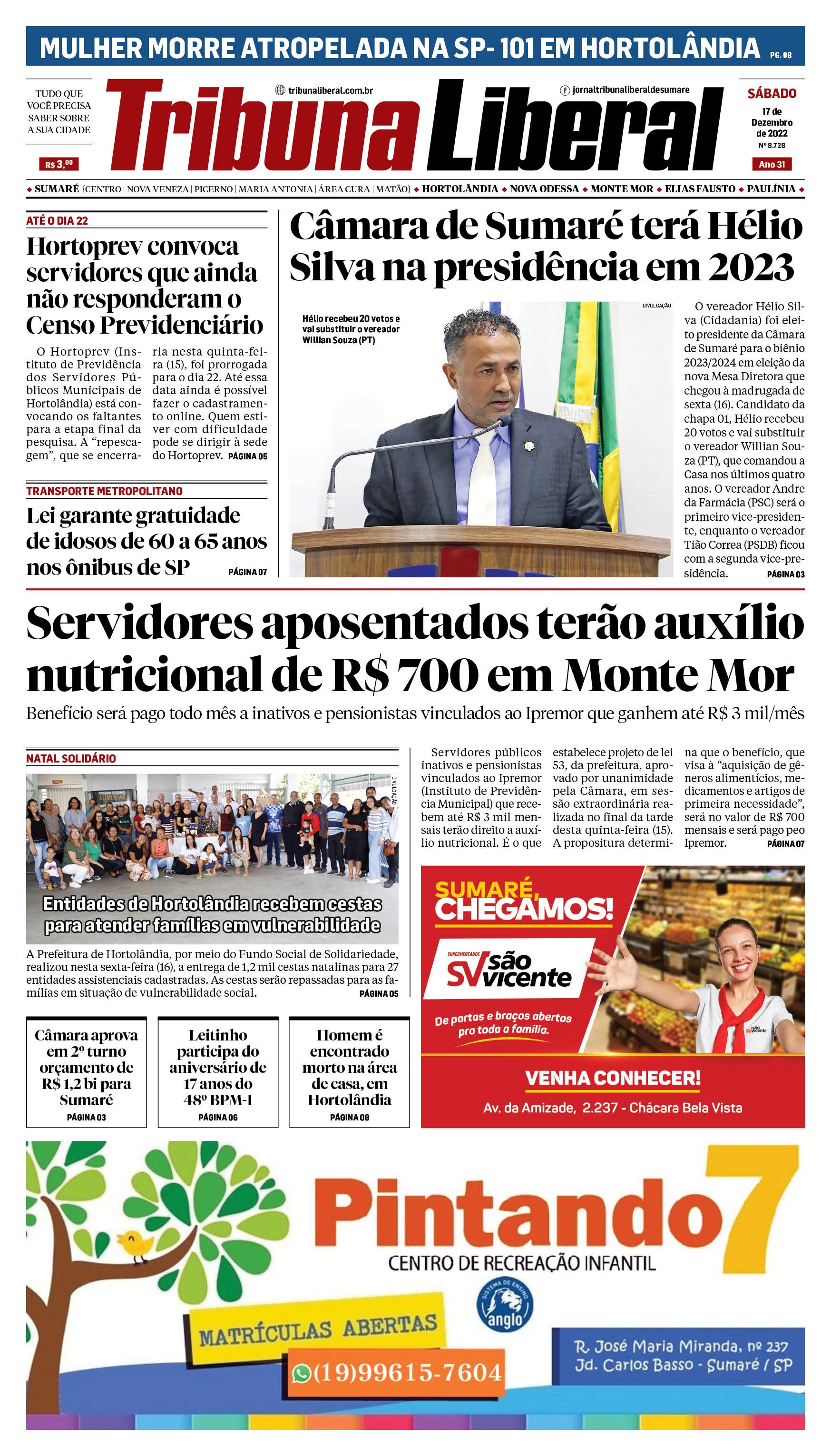 Edição de Sábado - 17-12-2022