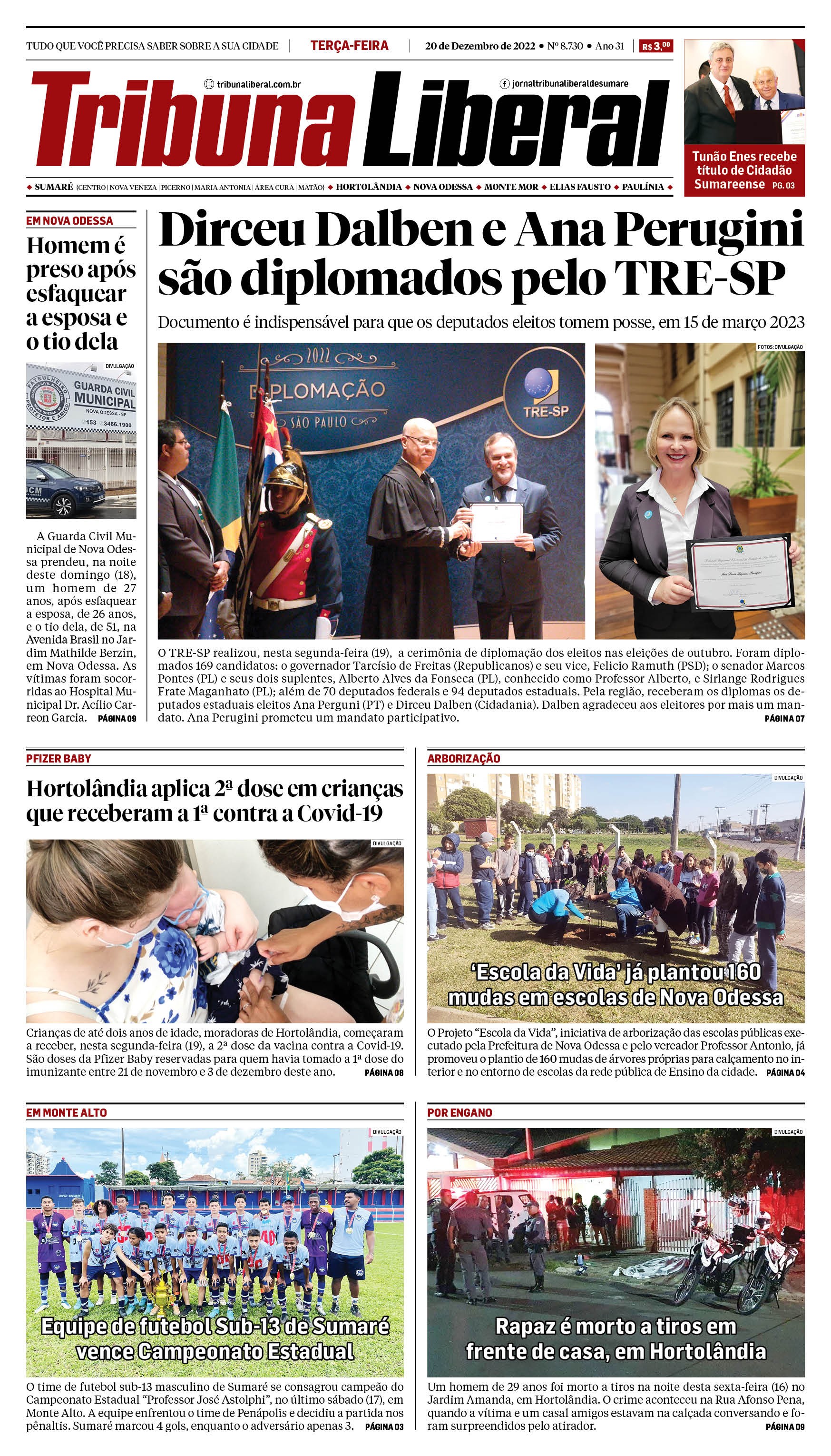Edição de Terça-Feira - 20-12-2022