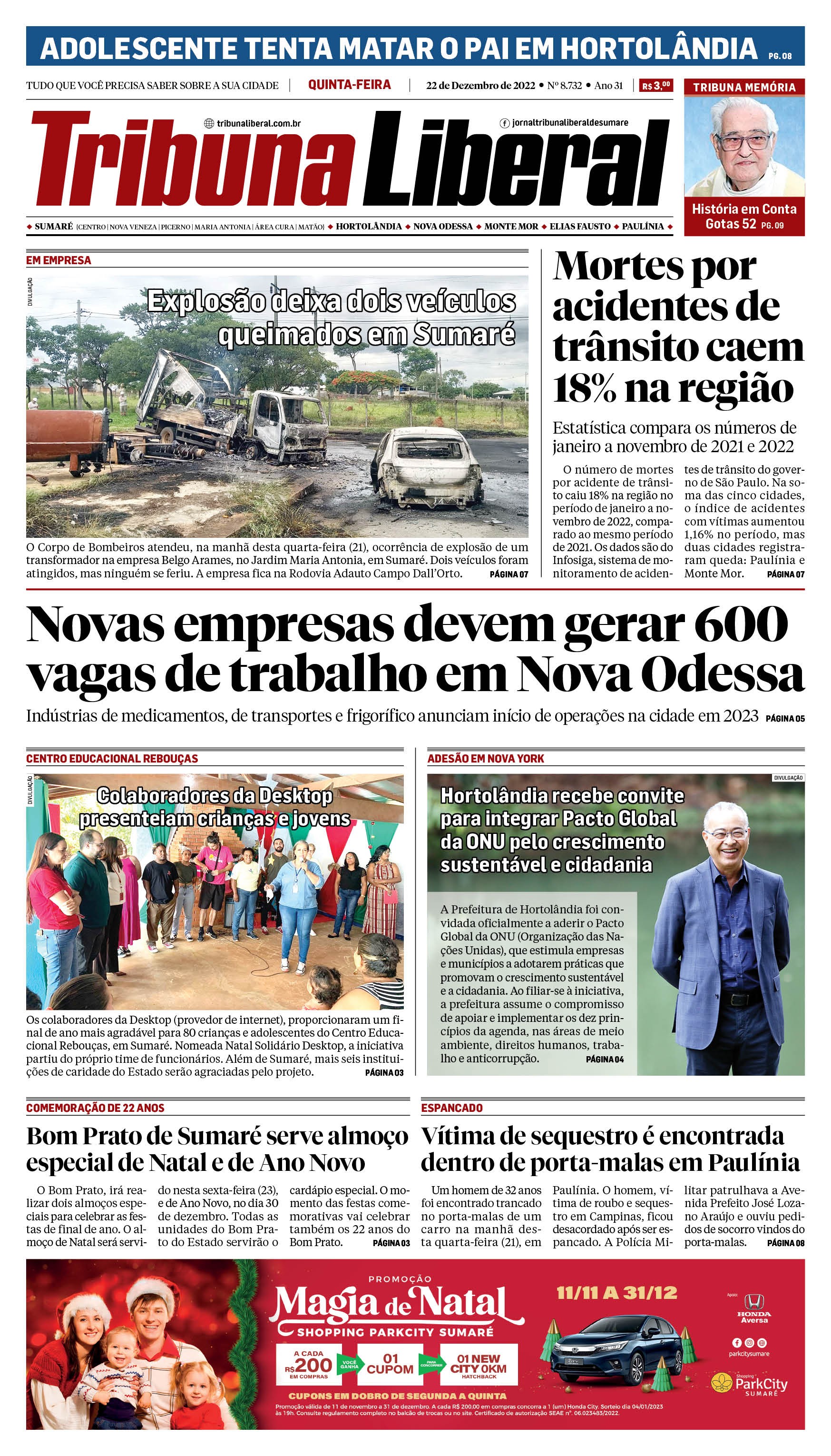 Edição de Quinta-Feira - 22-12-2022