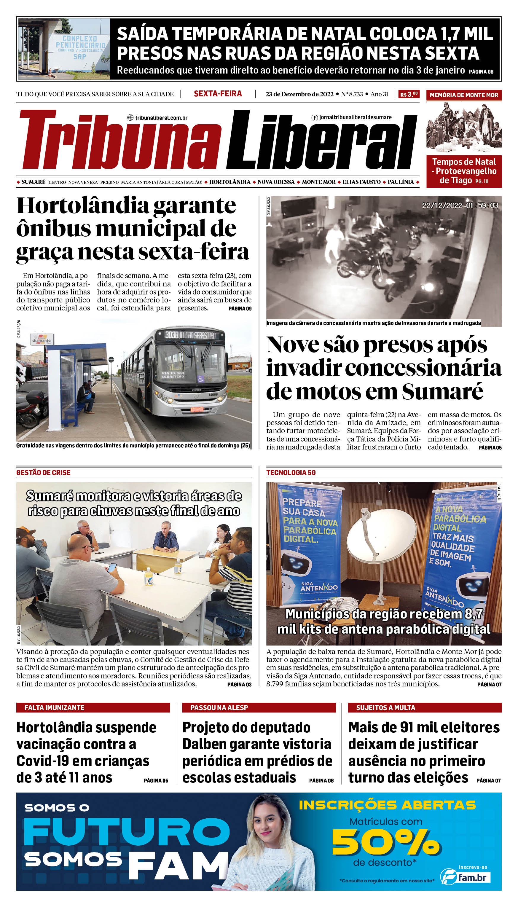 Edição de Sexta-Feira - 23-12-2022