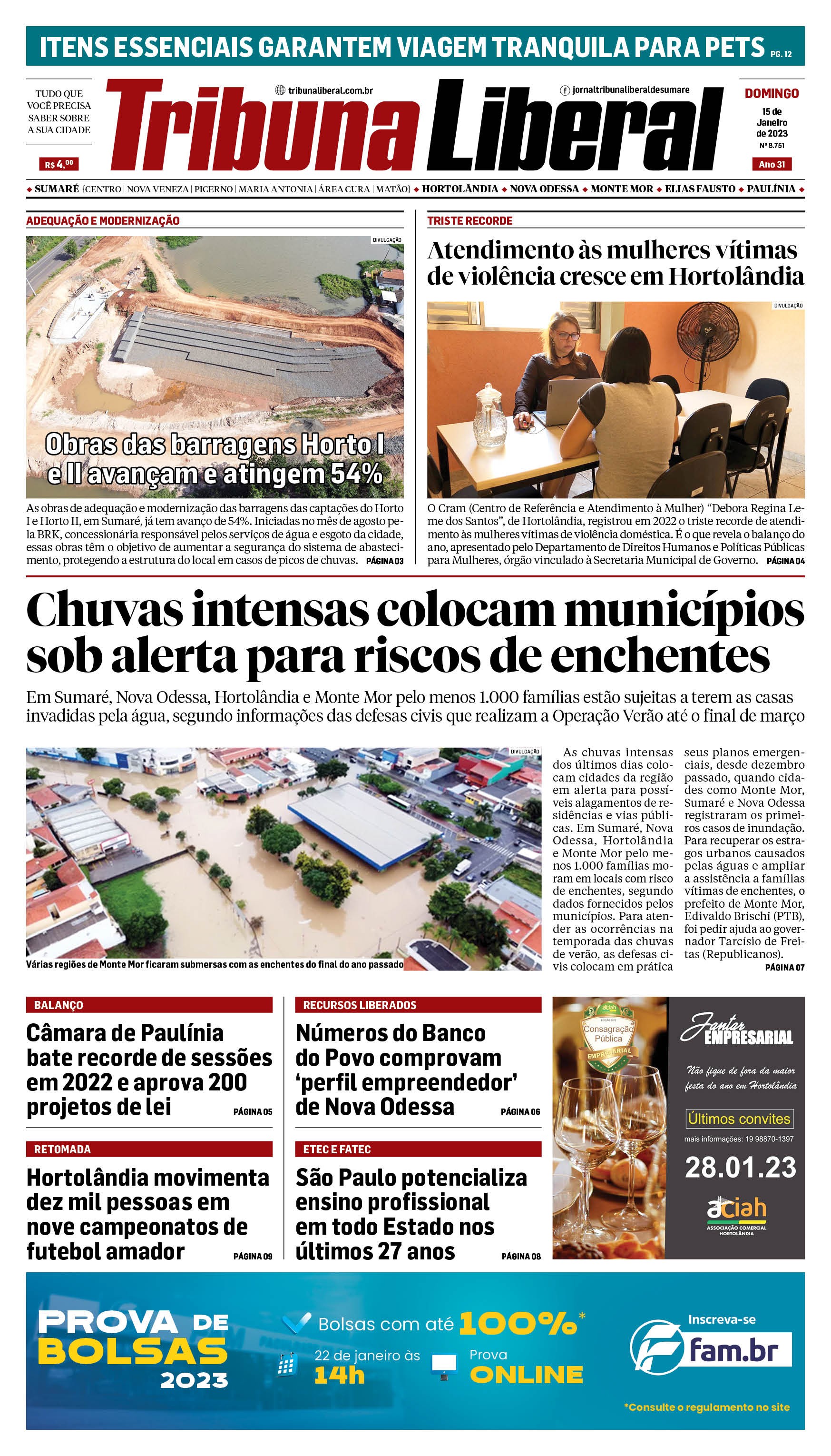 Edição de Domingo - 15-01-2023