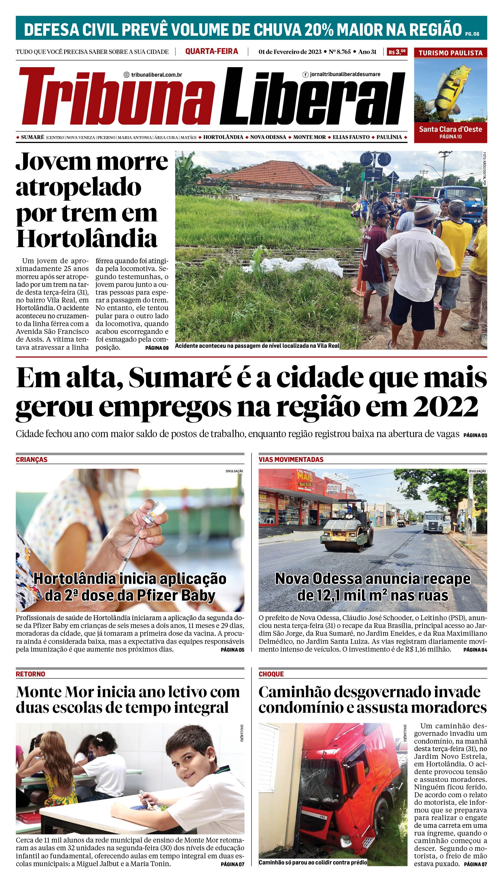 Edição de Quarta-Feira - 01-02-2023