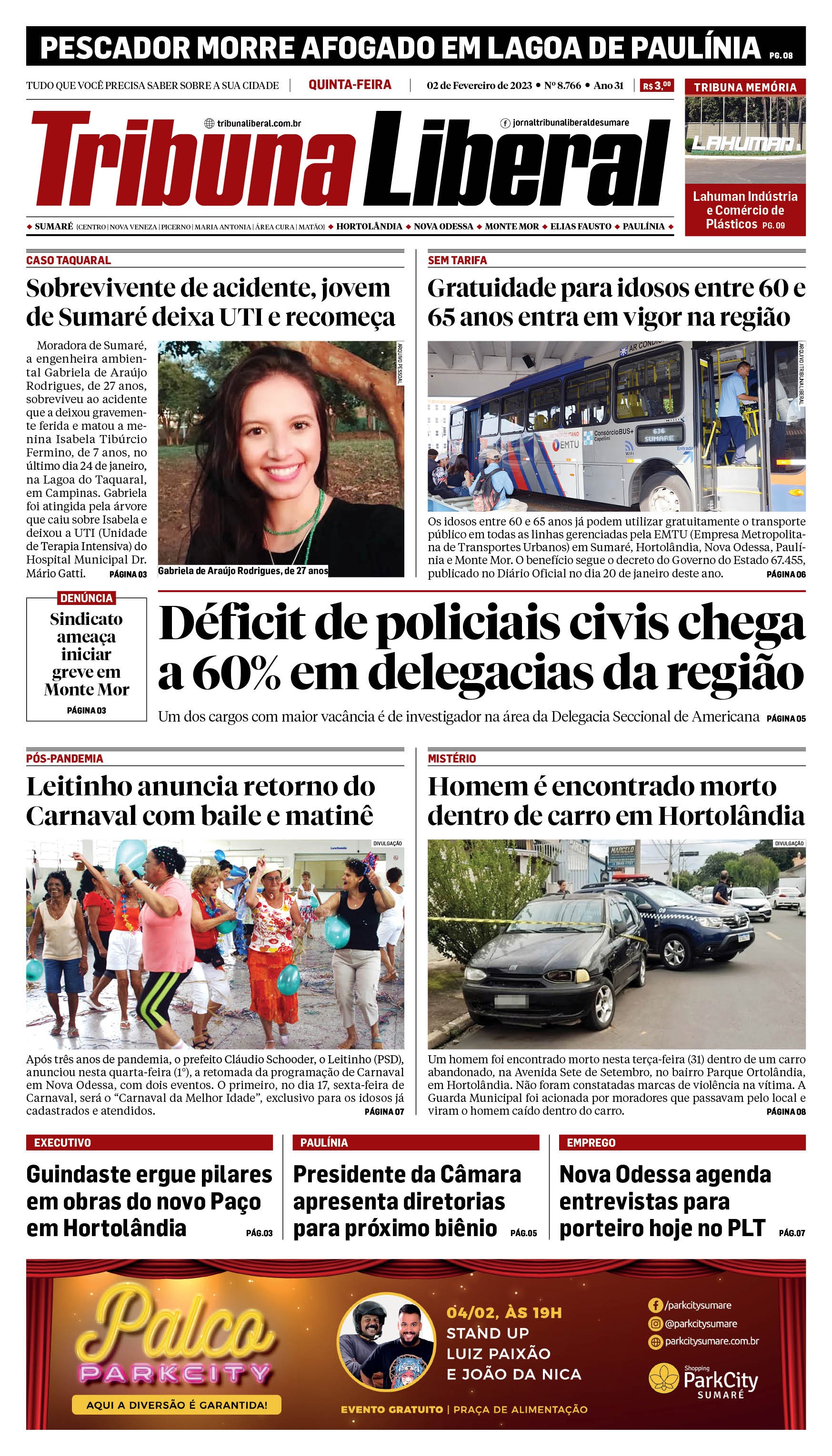 Edição de Quinta-Feira - 02-02-2023