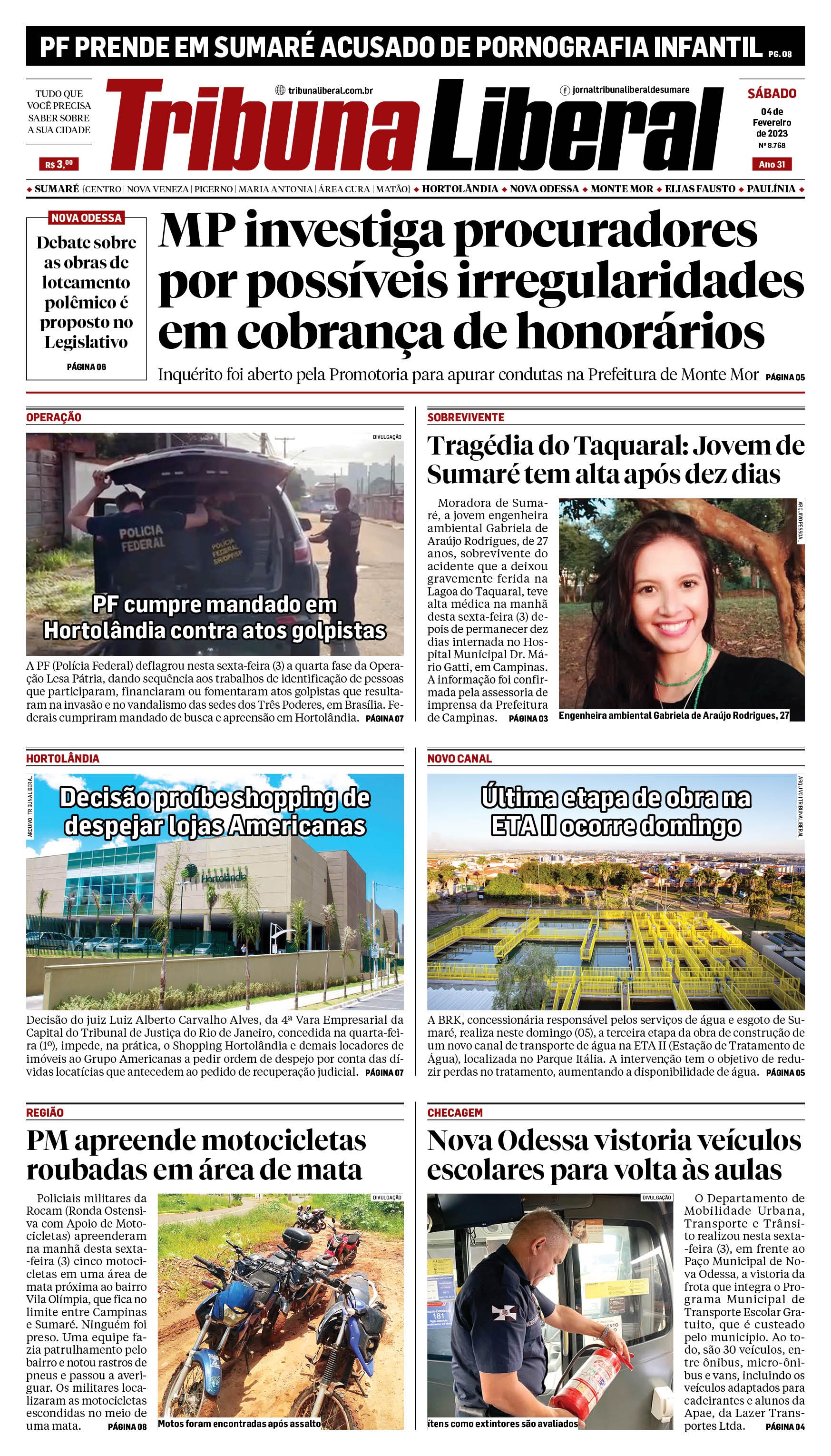 Edição de Sábado - 04-02-2023