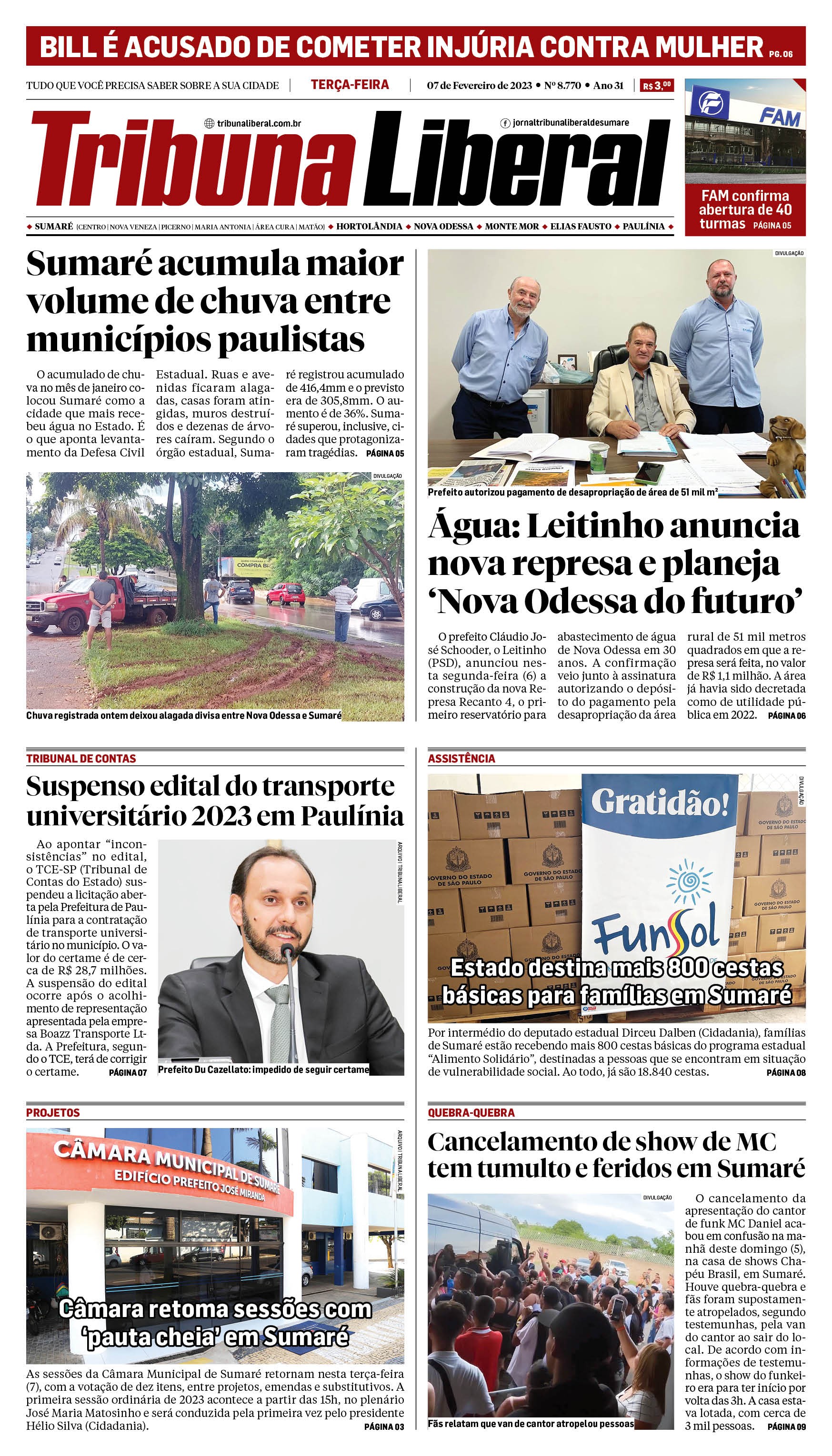 Edição de Terça-Feira - 07-02-2023