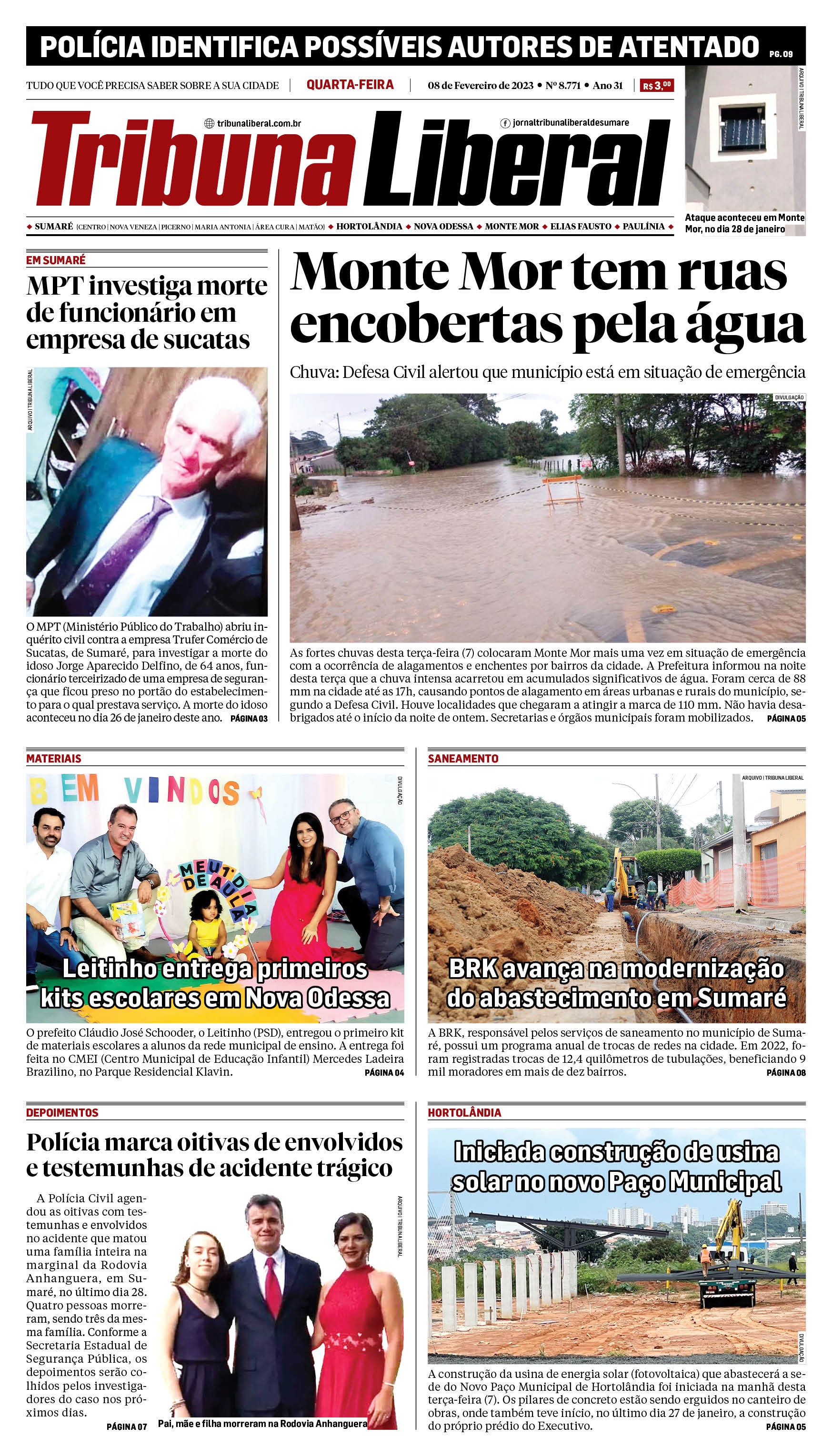 Edição de Quarta-Feira - 08-02-2023