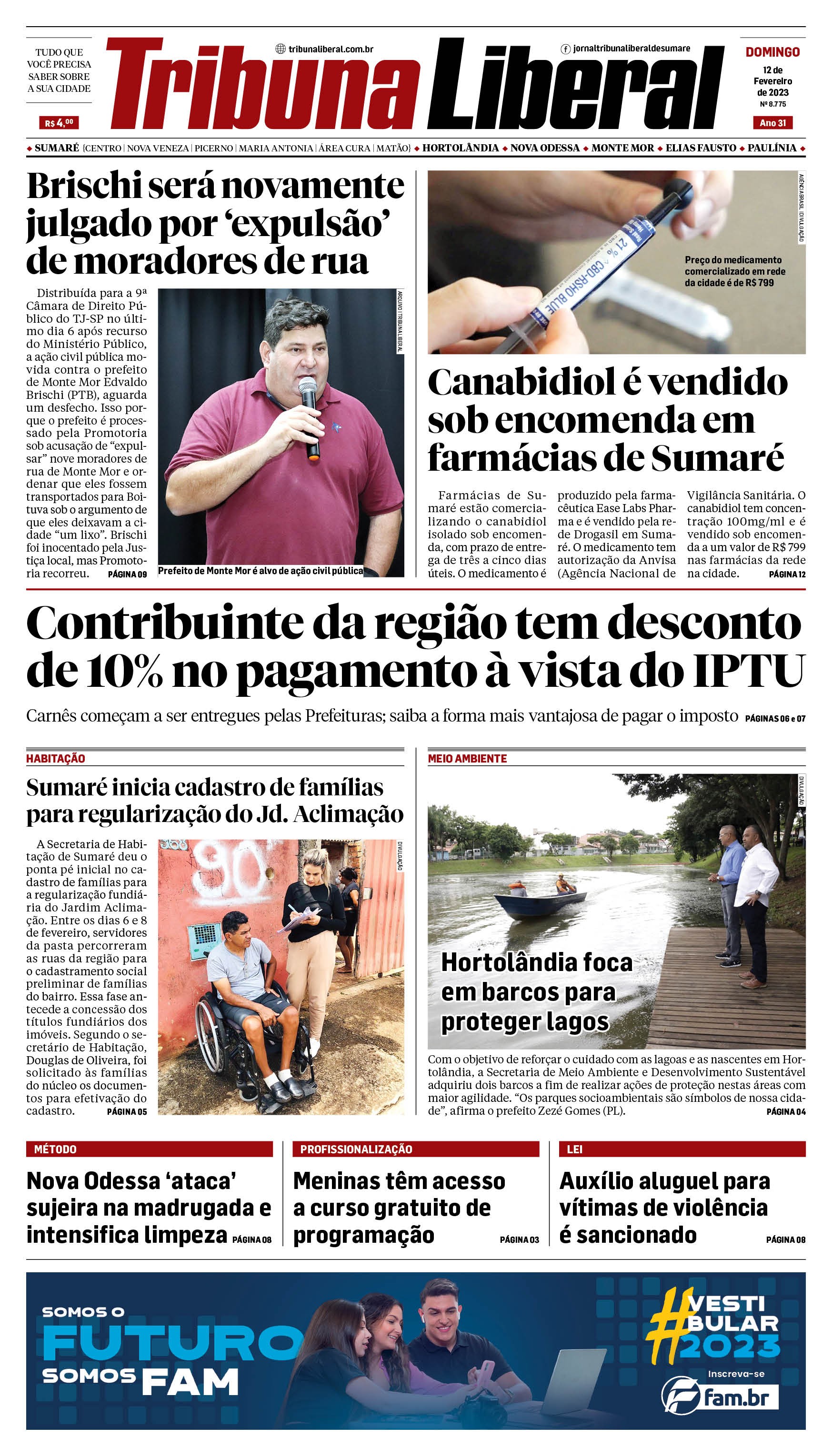 Edição de Domingo - 12-02-2023