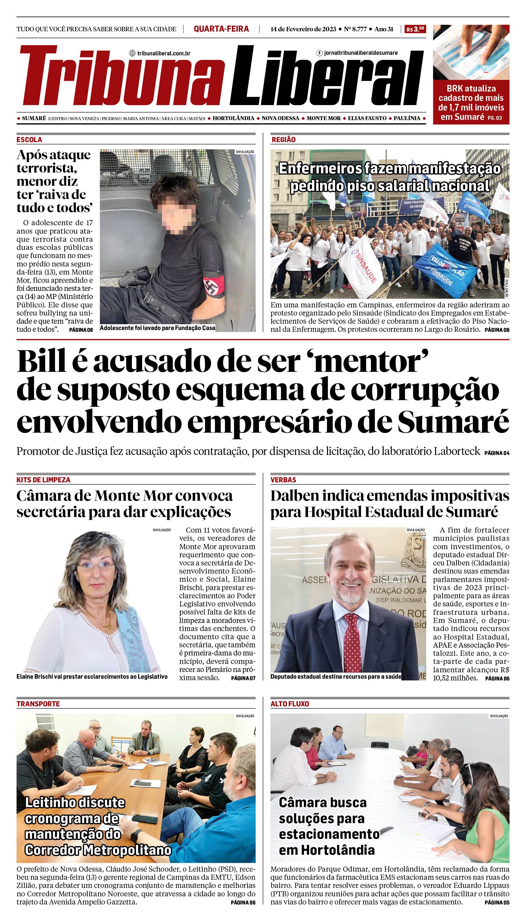 Edição de Quarta-Feira - 15-02-2023