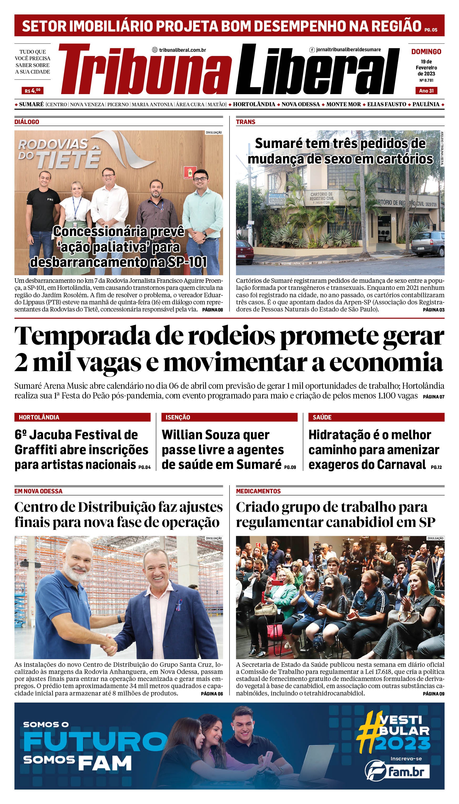 Edição de Domingo - 19-02-2023