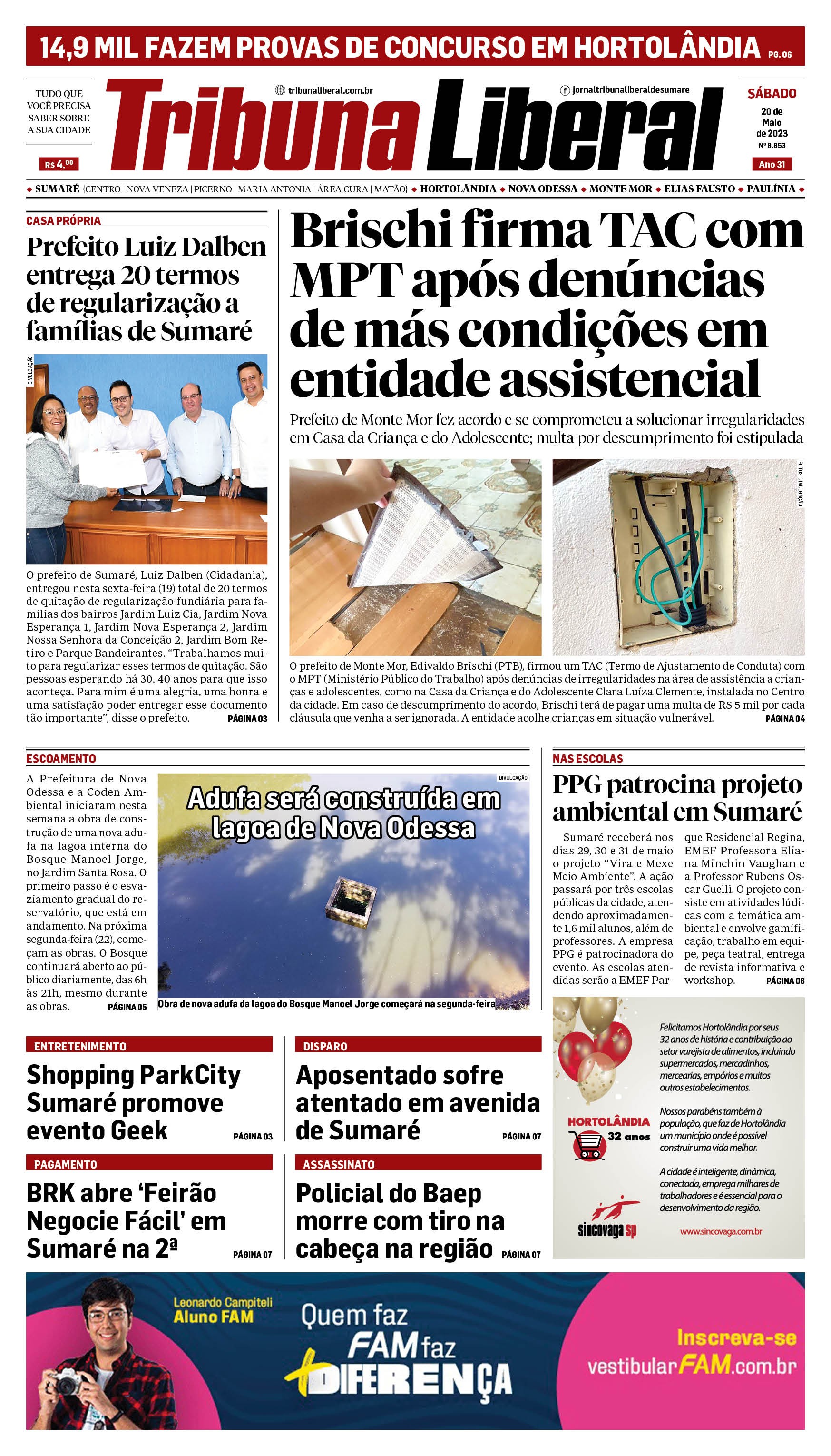 Edição de Sábado - 20-05-2023