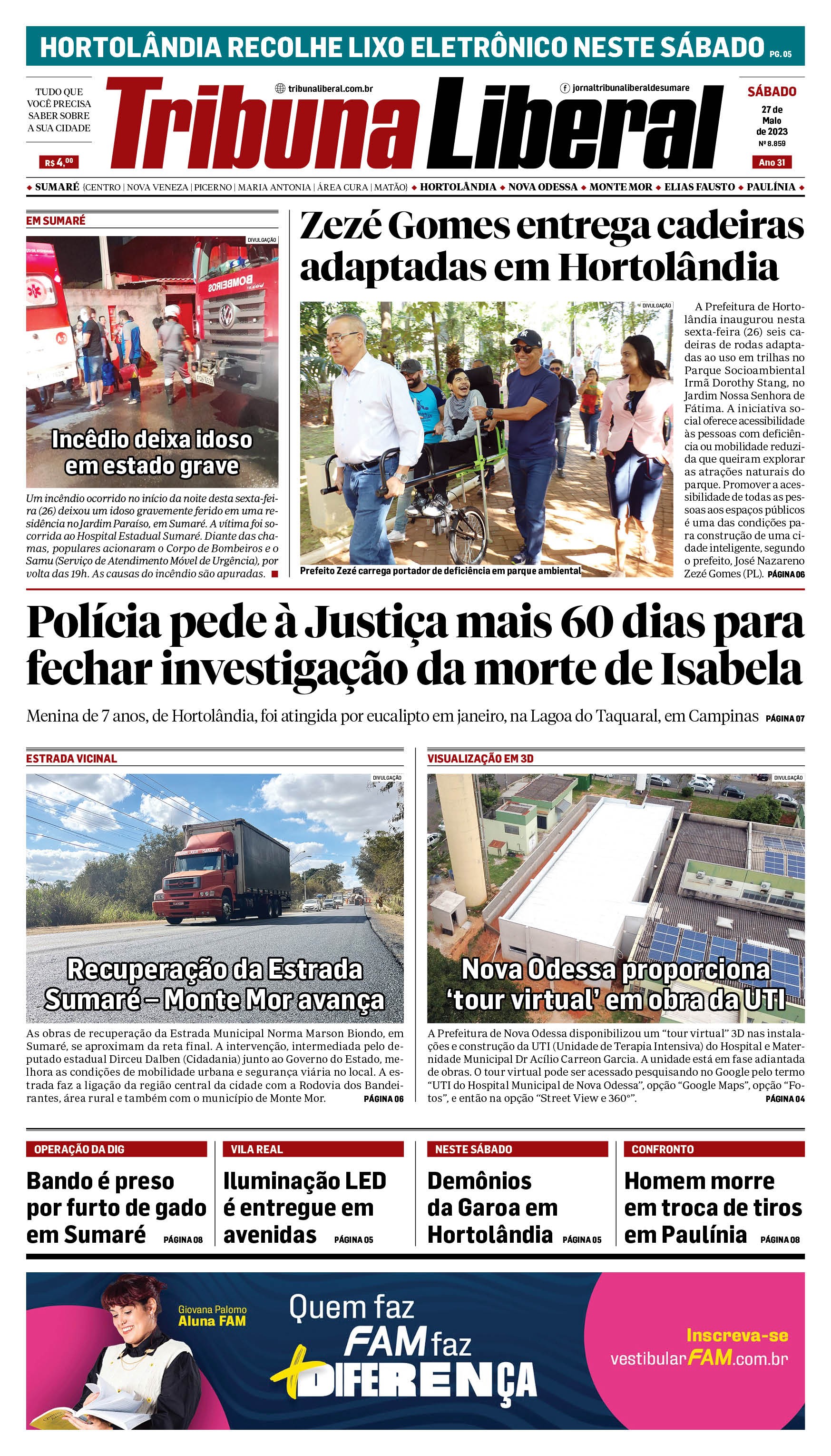 Edição de Sábado - 27-05-2023