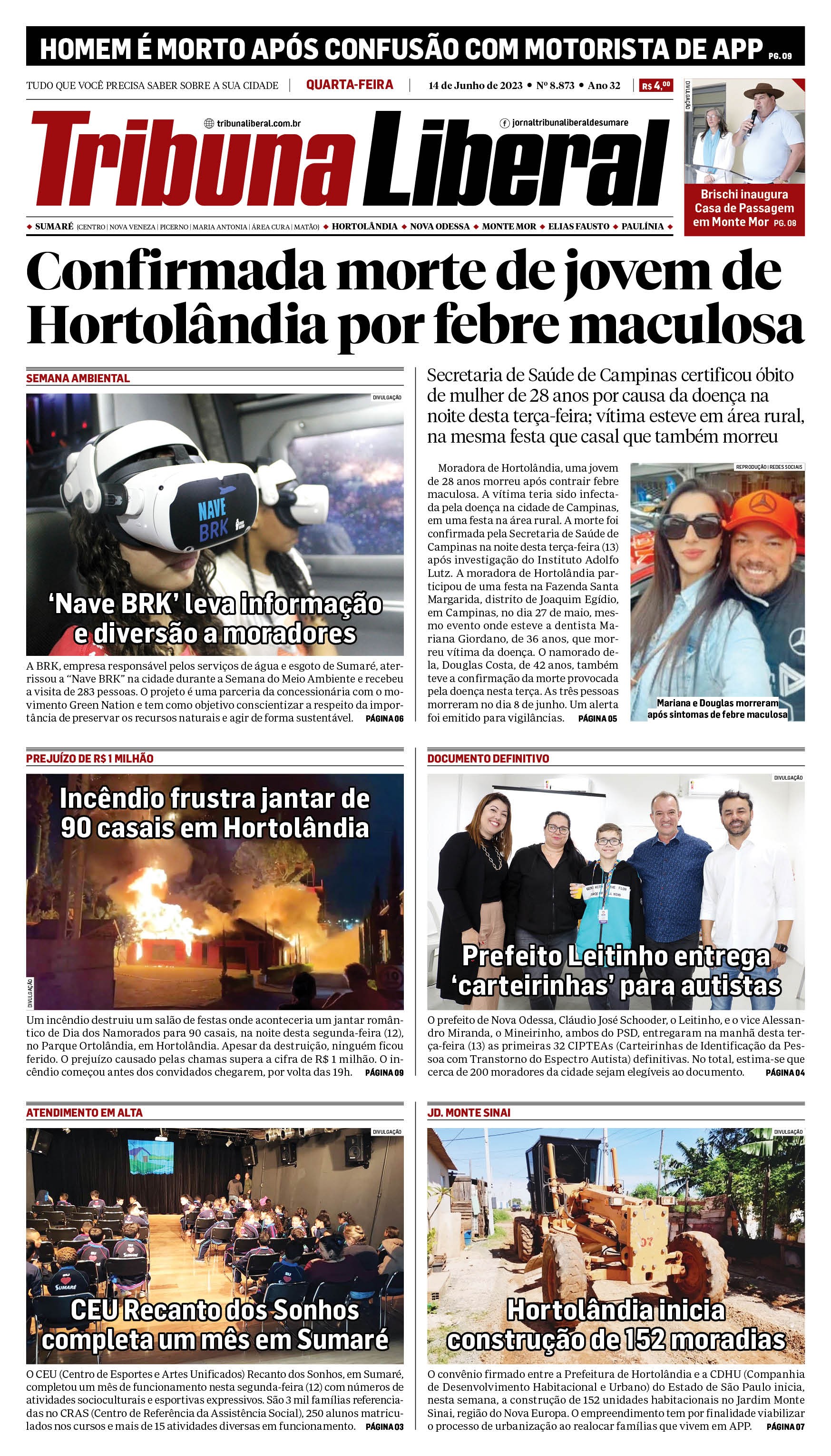 Edição de Quarta-Feira -14-06-2023