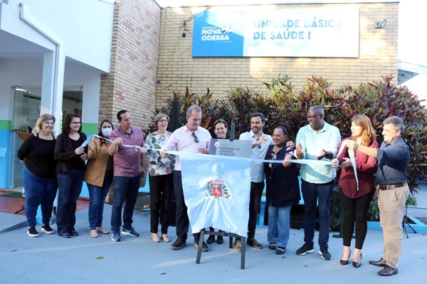 Leitinho entrega reforma da UBS do Centro de Nova Odessa