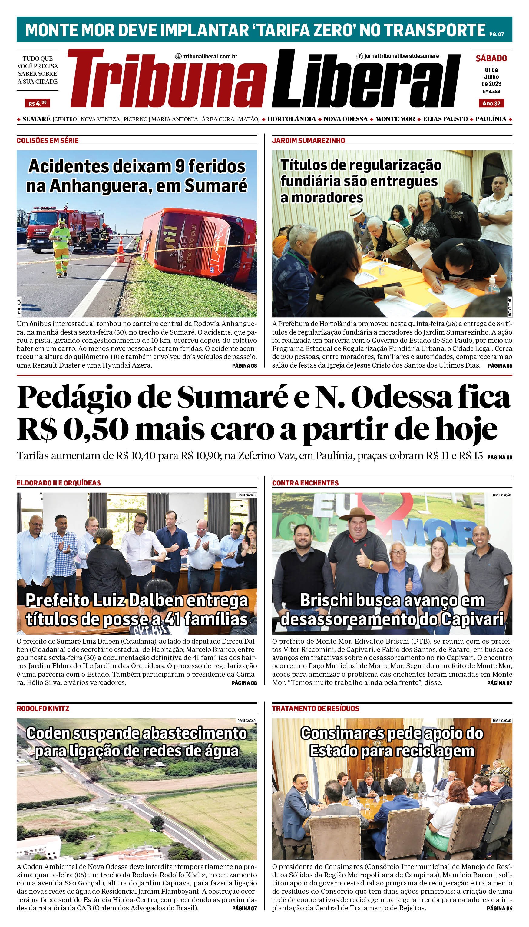 Edição de Sábado - 01-07-2023