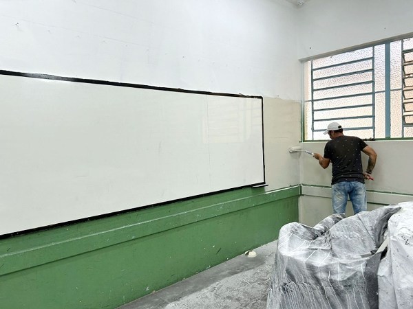 Monte Mor realiza melhorias nas escolas durante recesso escolar