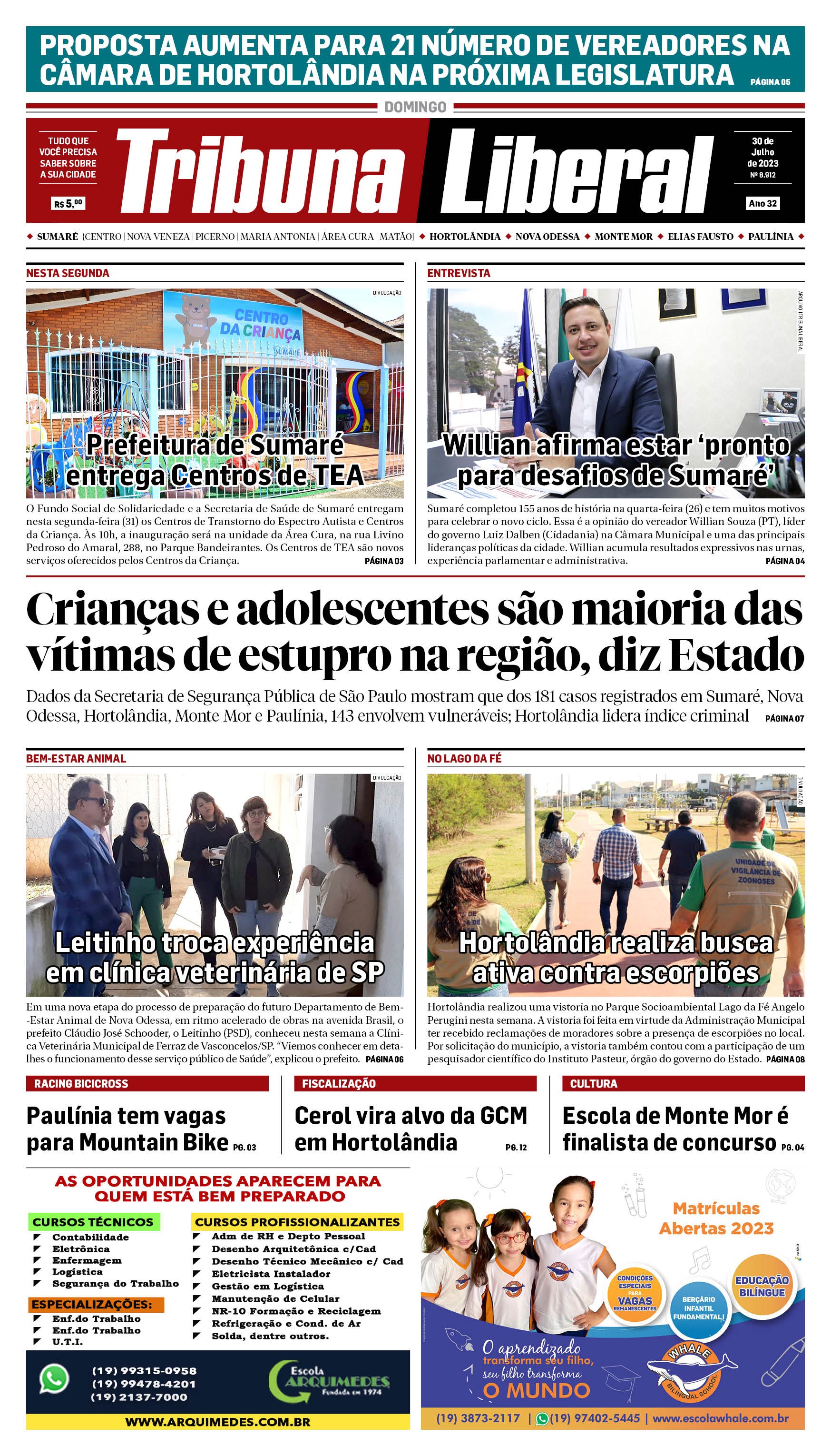 Edição de Domingo - 30-07-2023