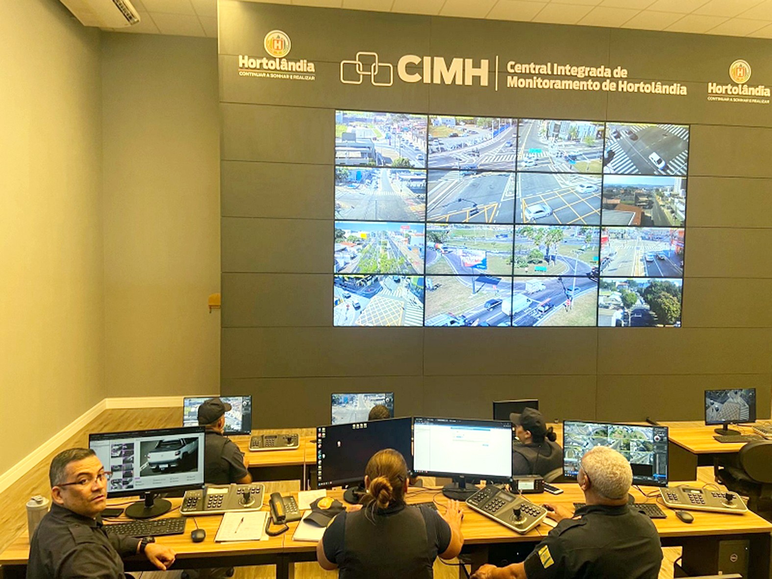 Central de Monitoramento tem Guarda Municipal 24h por dia