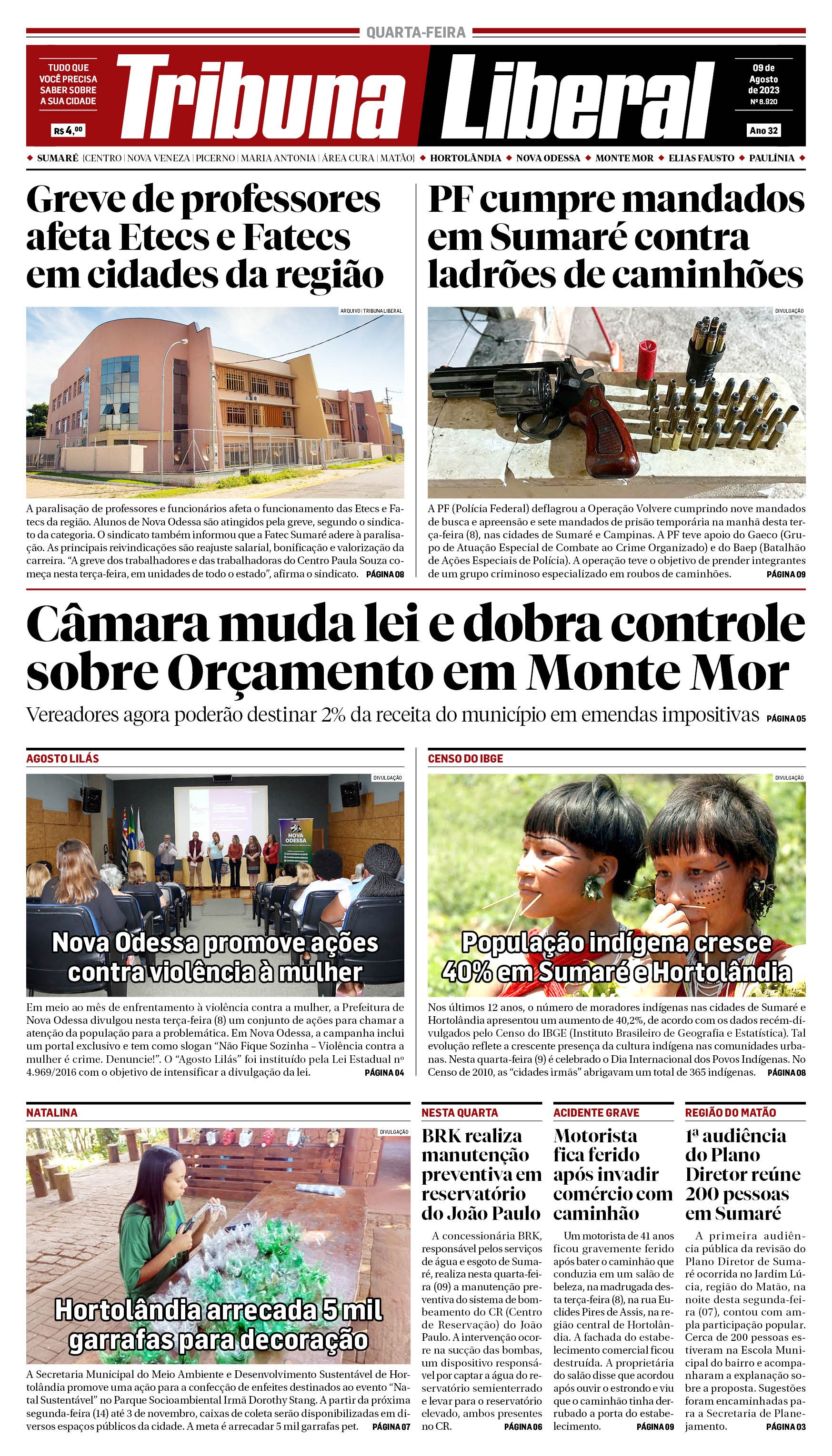 Edição de Quarta-Feira - 09-08-2023