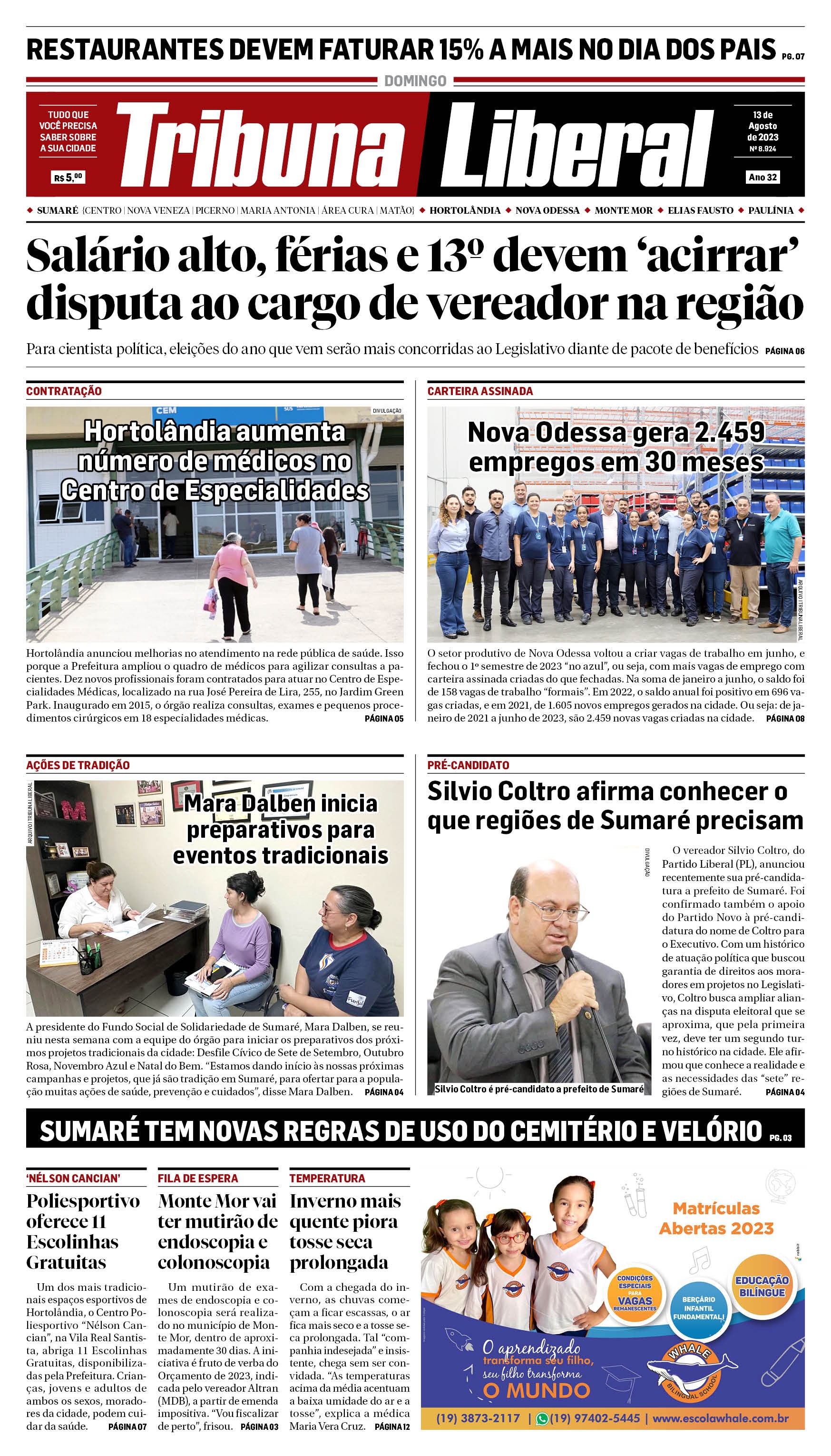 Edição de Domingo - 13-08-2023