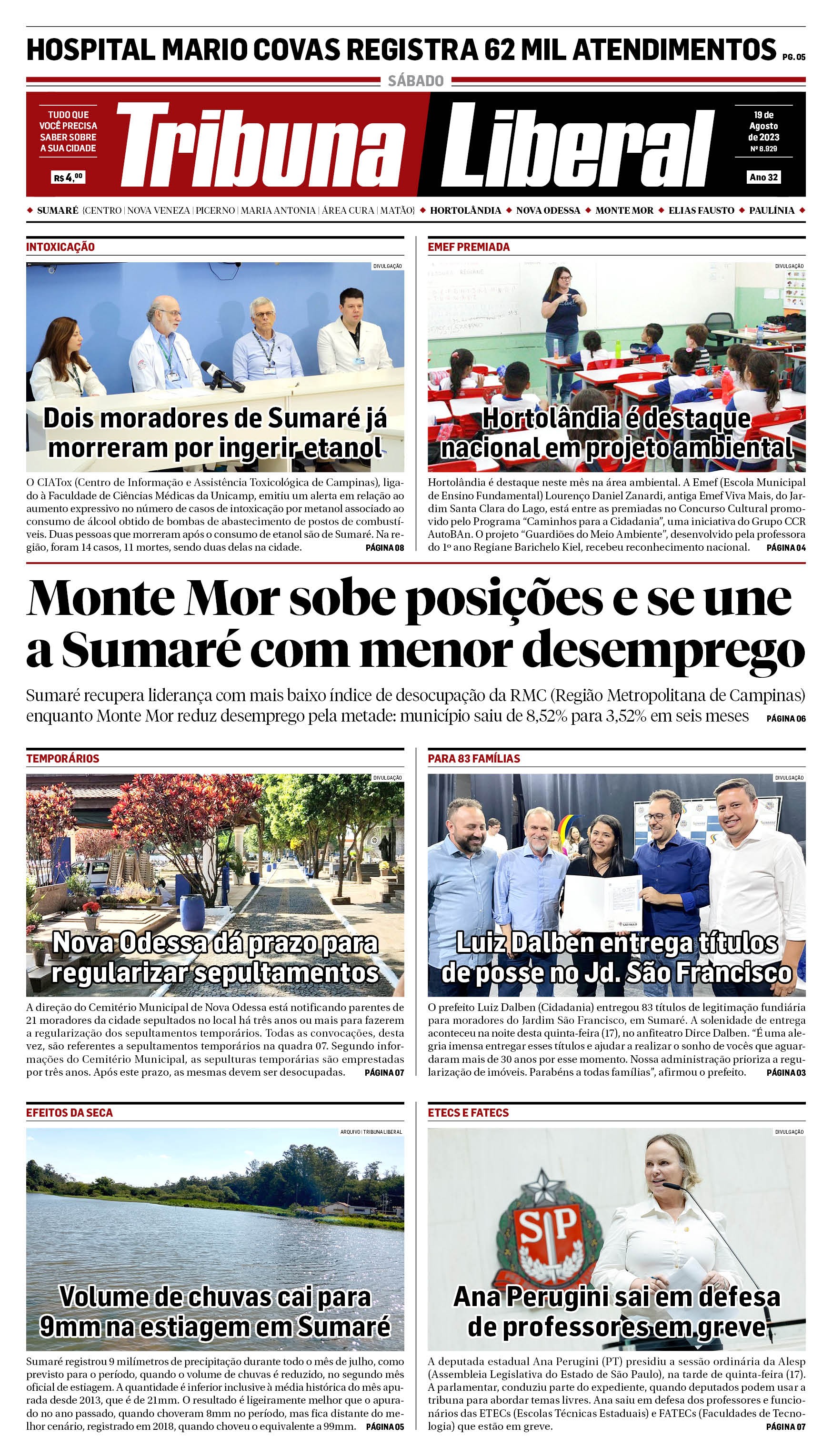 Edição de Sábado - 19-08-2023