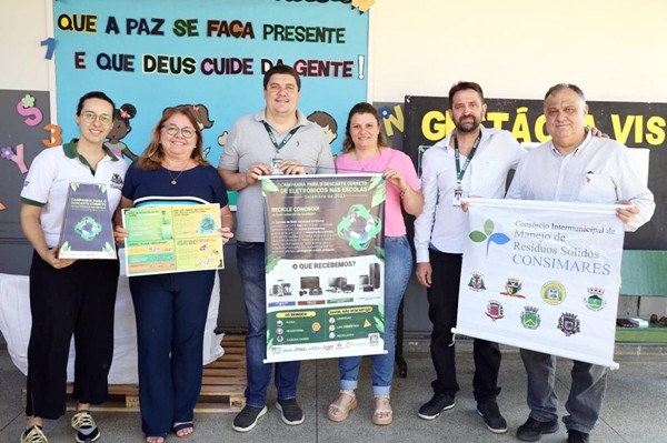Com a colaboração do Consimares, Capivari coleta resíduos eletrônicos