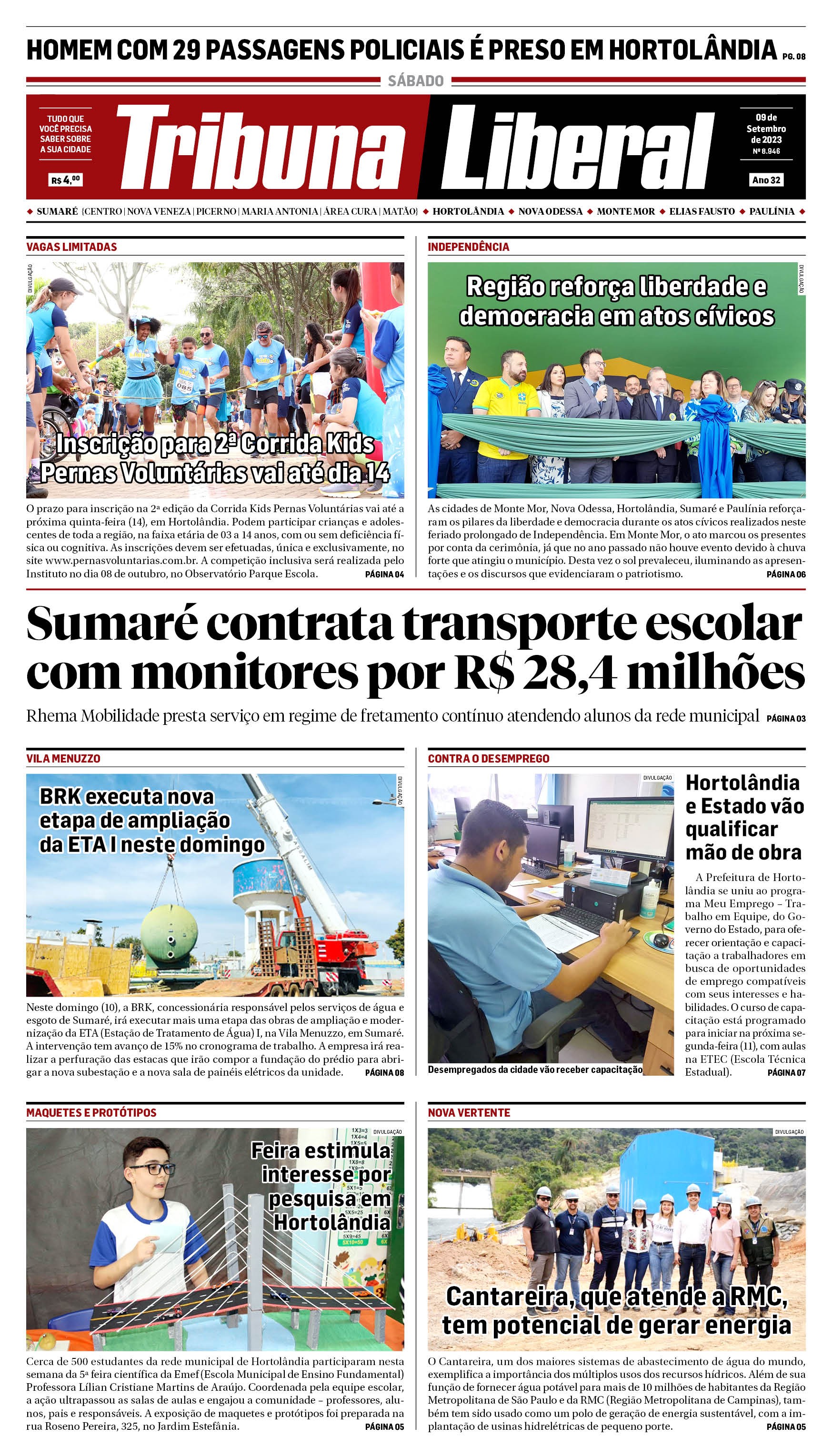 Edição de Sábado - 09-09-2023