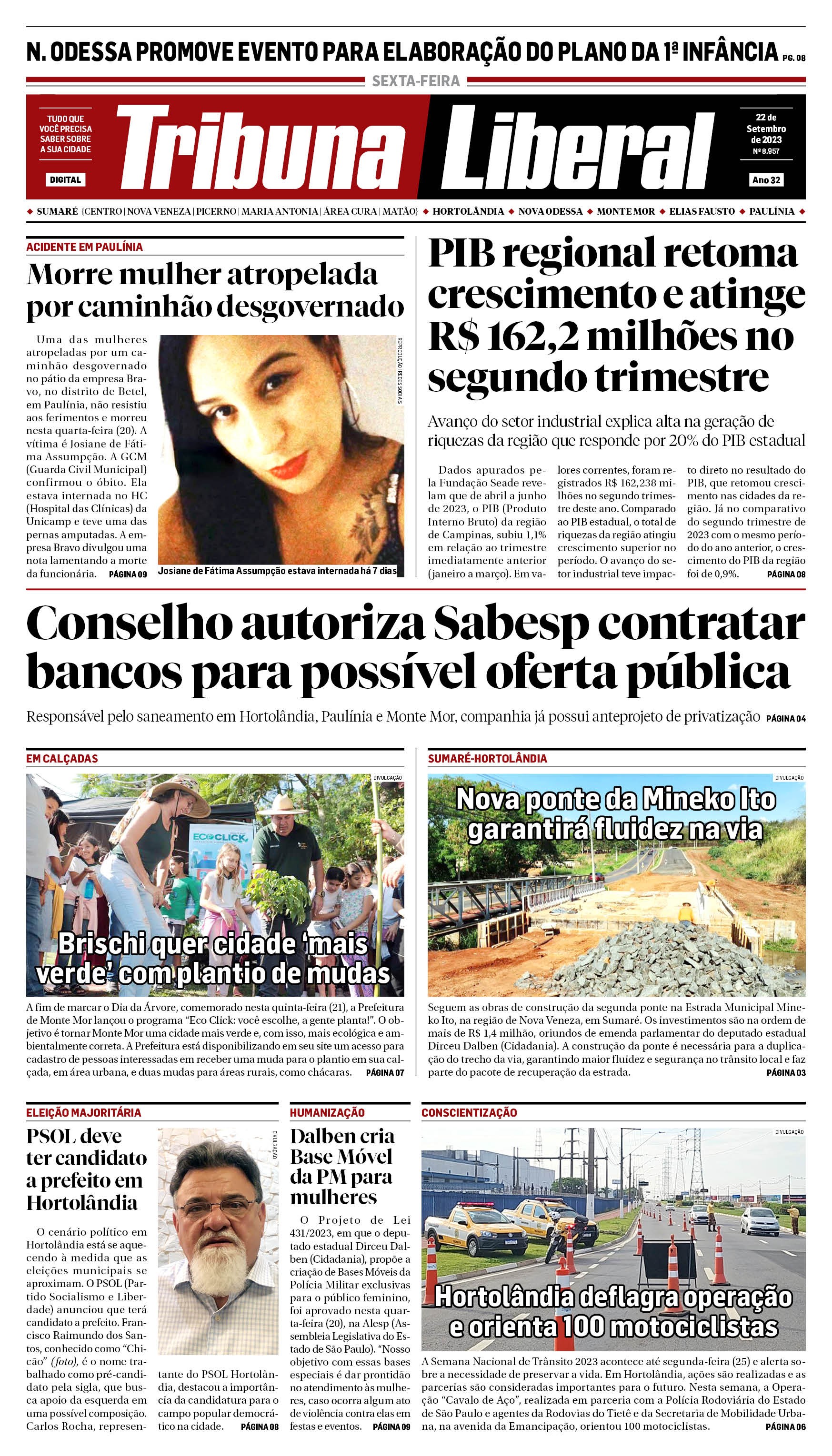 Edição de Sexta-Feira - 22-09-2023