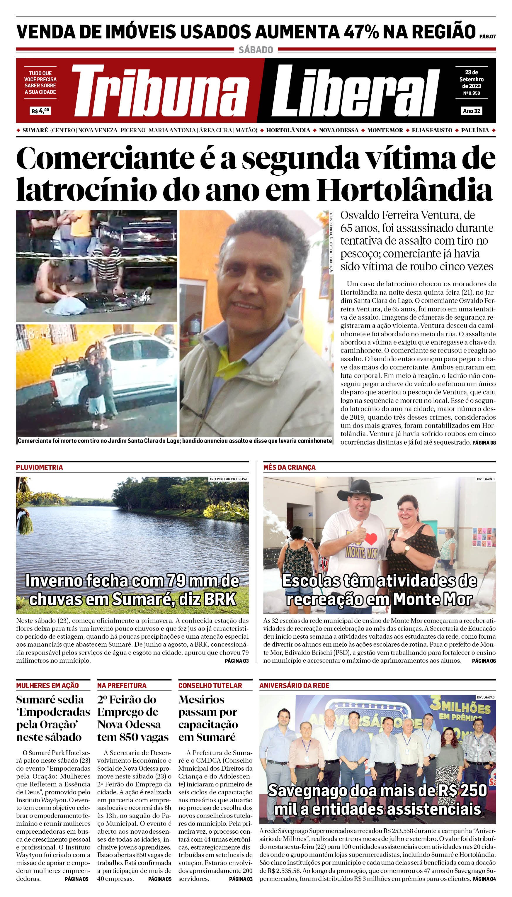 Edição de Sábado - 23-09-2023